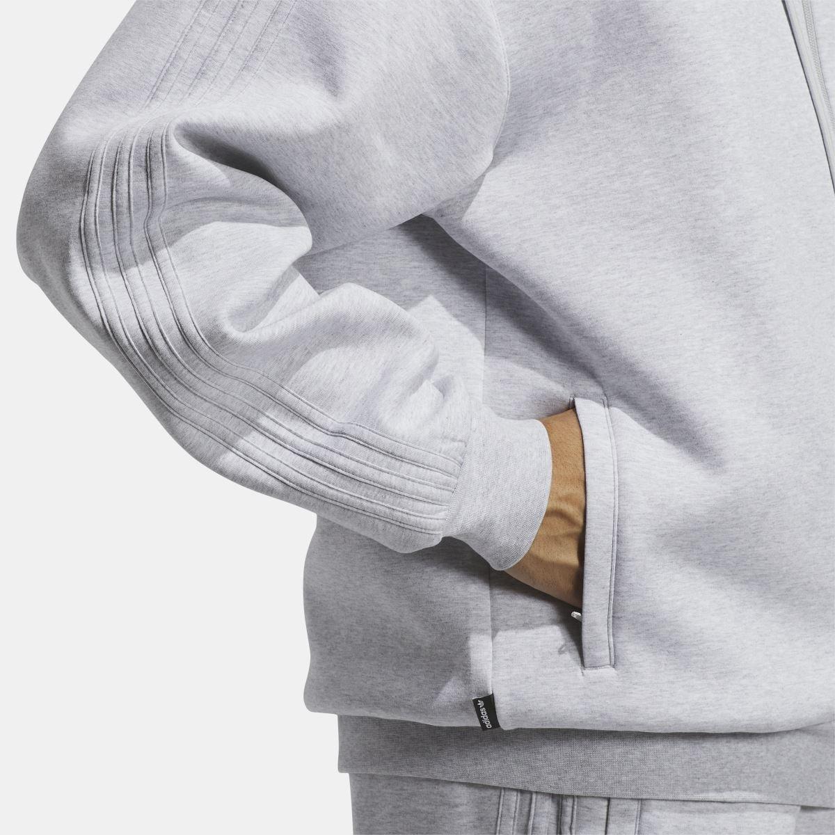 Grey - adidas Originals - Techinical Fleece Jacket - 8