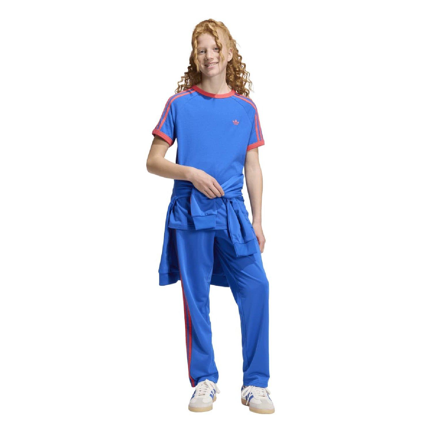 blue - adidas Originals - adidas Originals 3- Stripes Ringer T- Shirt - 4