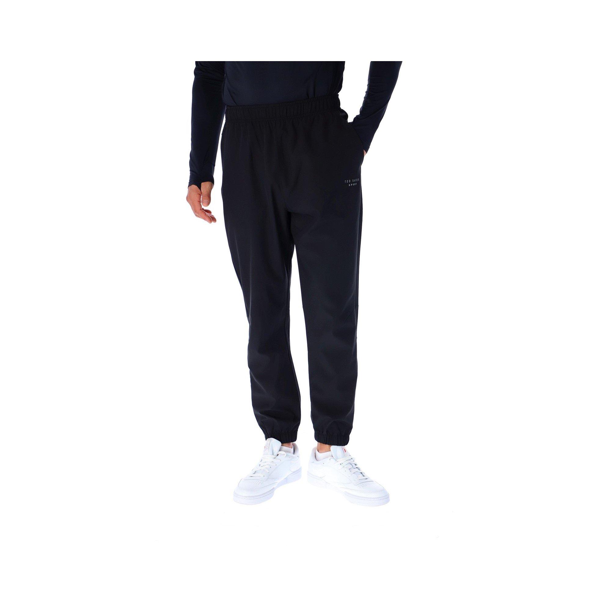 Black - Ted Baker - Running Woven Joggers - 1