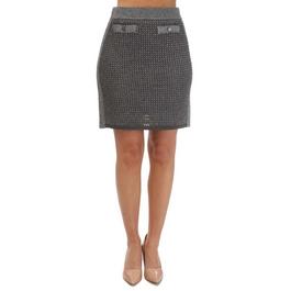 Ted Baker Sanniaa Metallic Knitted Mini Skirt