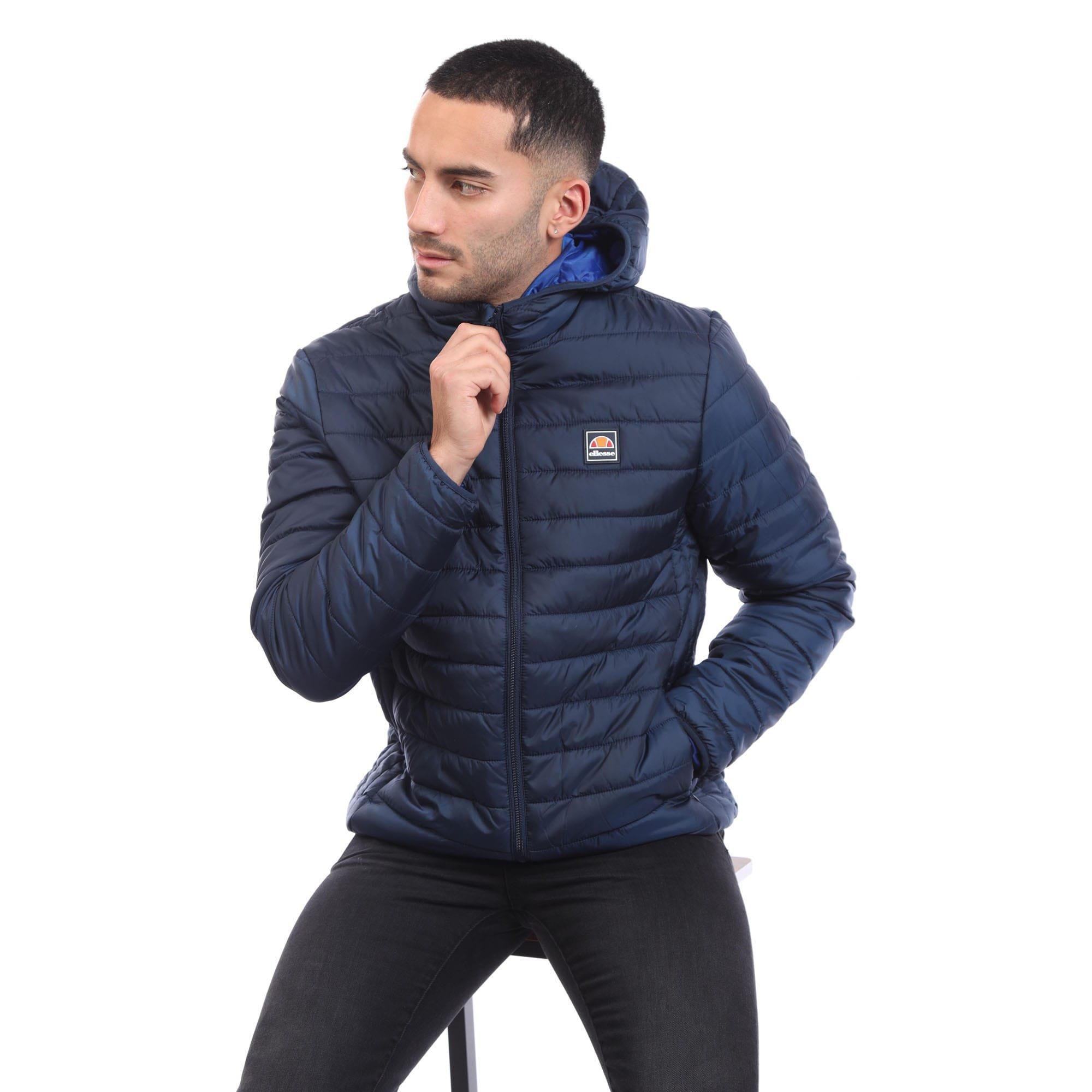 Navy - Ellesse - Revuelto Puffer Jacket - 4