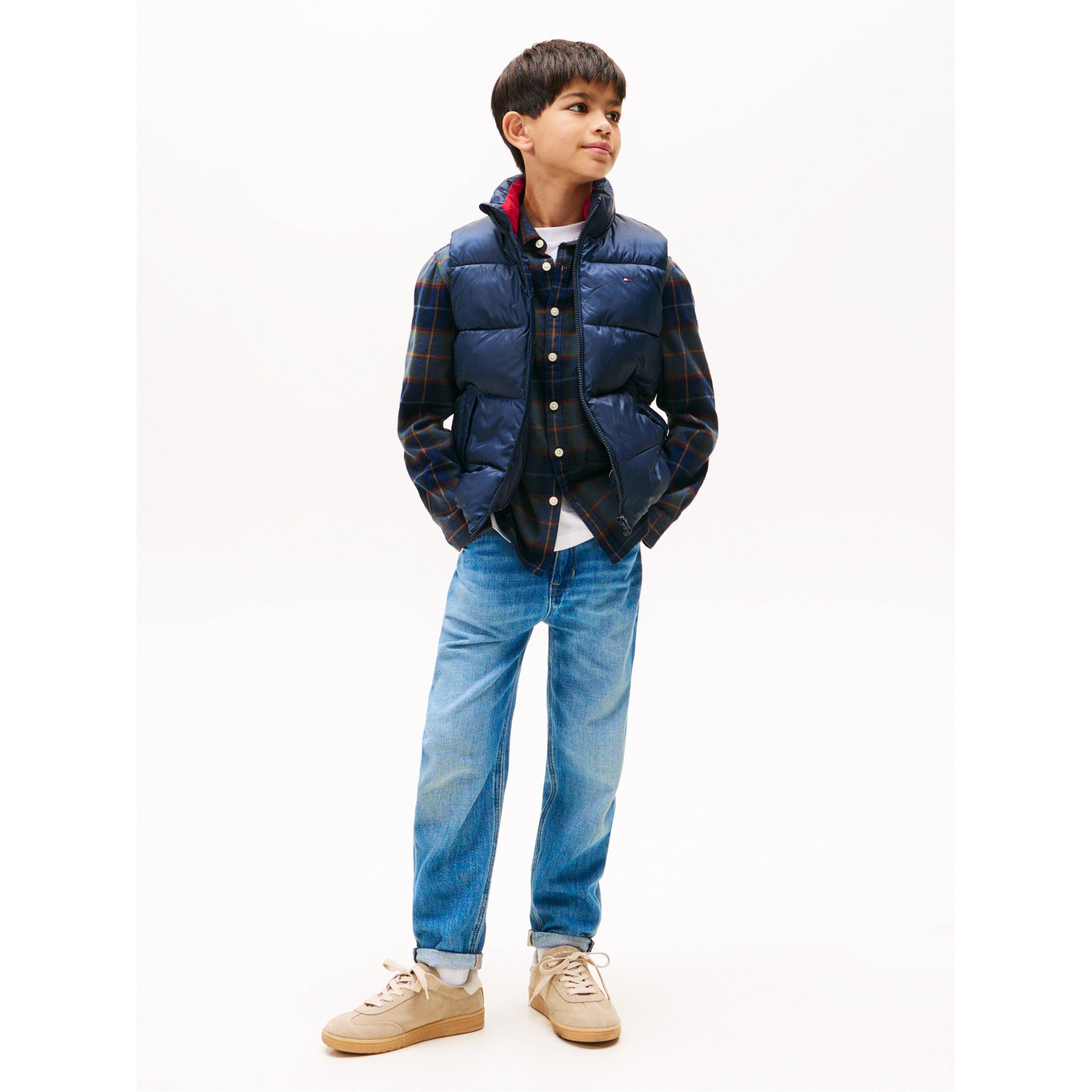 Nachtblau C1G - Tommy Hilfiger - Kids' Padded Gilet - 4