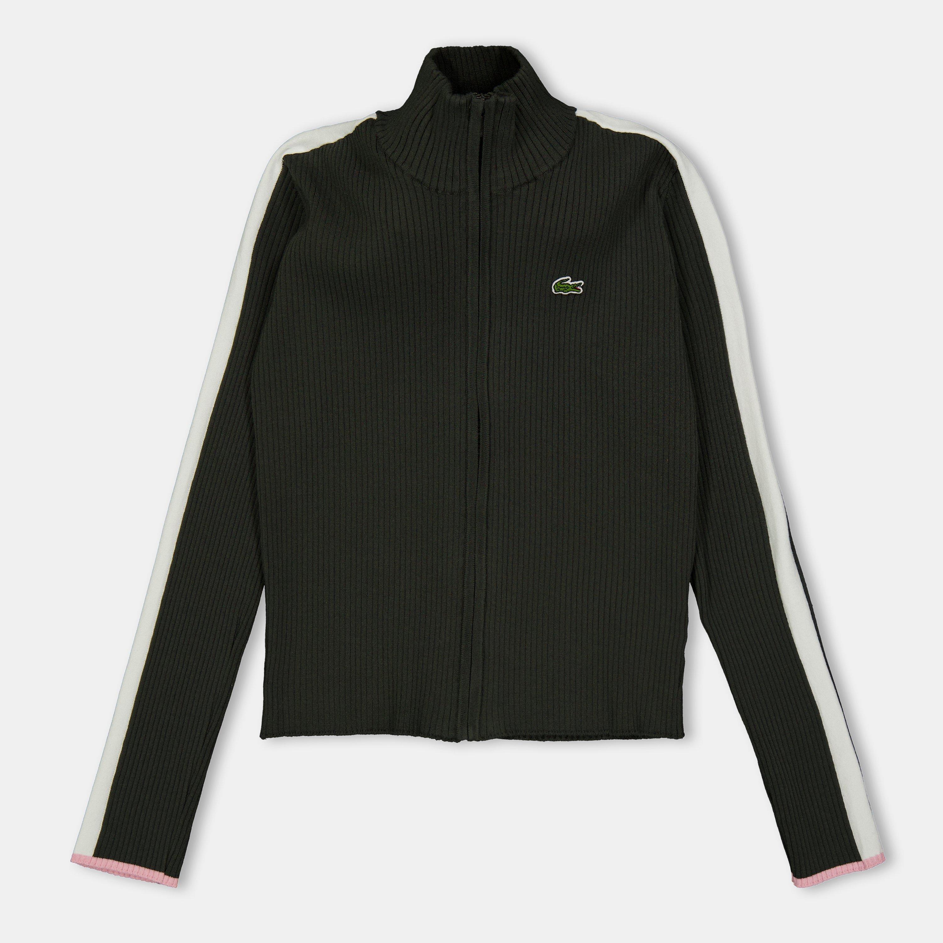 Sapwood/Multi - Lacoste - Kids' Knit Crew Neck Jumper - 1