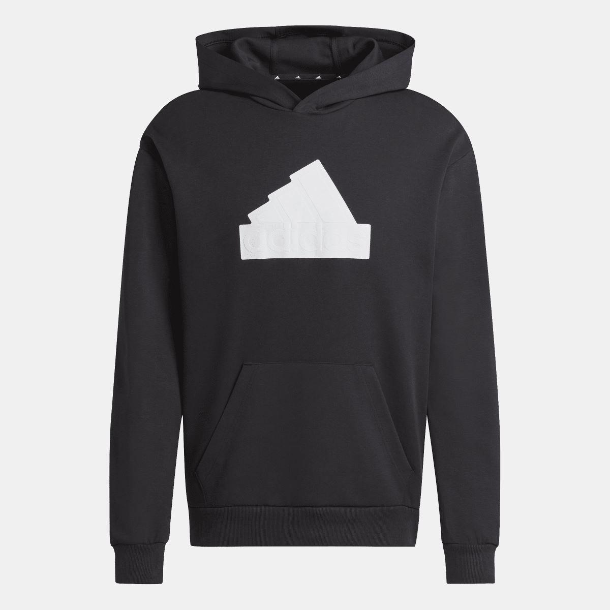 Black - adidas - Black Future Icons Badge of Sport Hoodie - 1