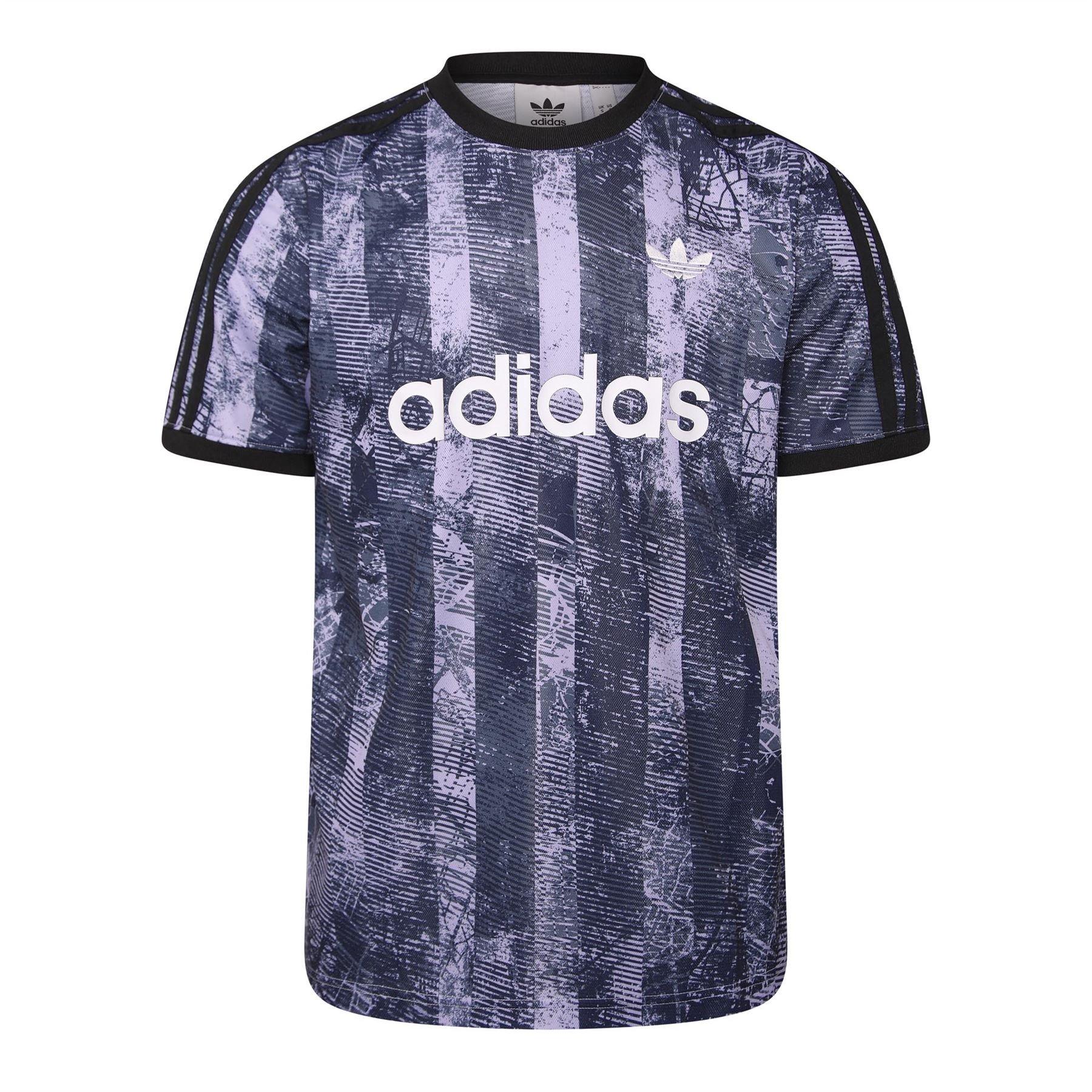 Multi Colour - adidas Originals - FTB AOP Short Sleeved T-Shirt - 1