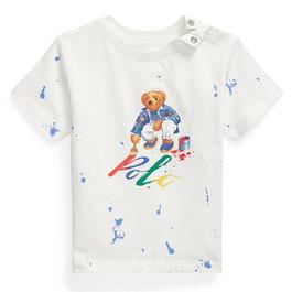Polo Ralph Lauren Paint Bear T-Shirt Babies