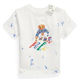 Polo Ralph Lauren Paint Bear T Shirt Babies