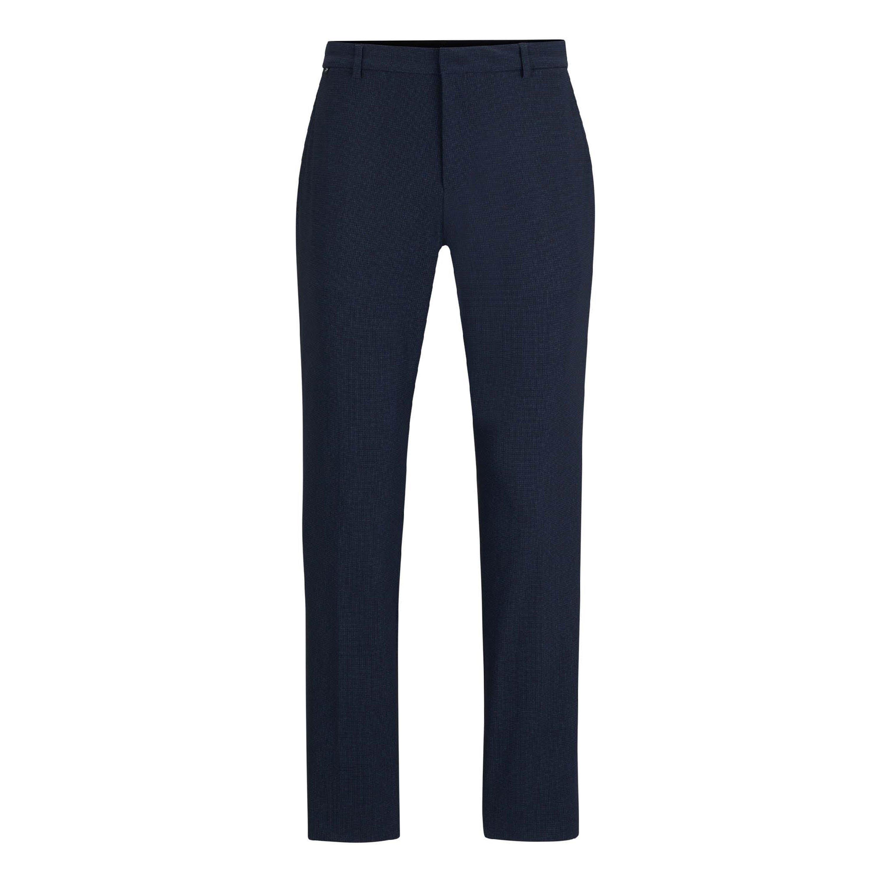 Boss Men's P-Genius-J-Cw-Wg-241 Slim Fit Trousers - Blue - 34R
