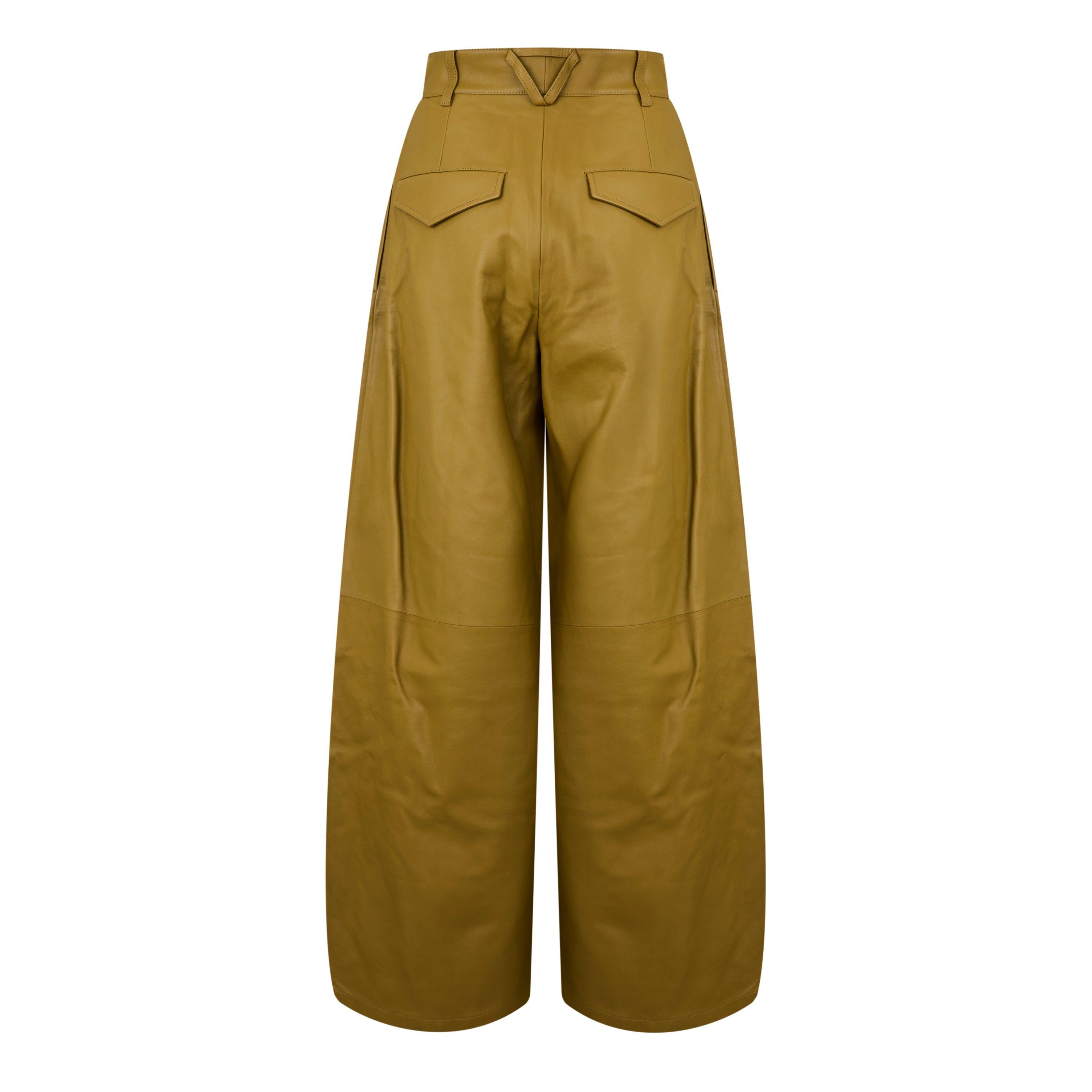 Marsh - Bottega Veneta - Women's Leather Trousers - 2