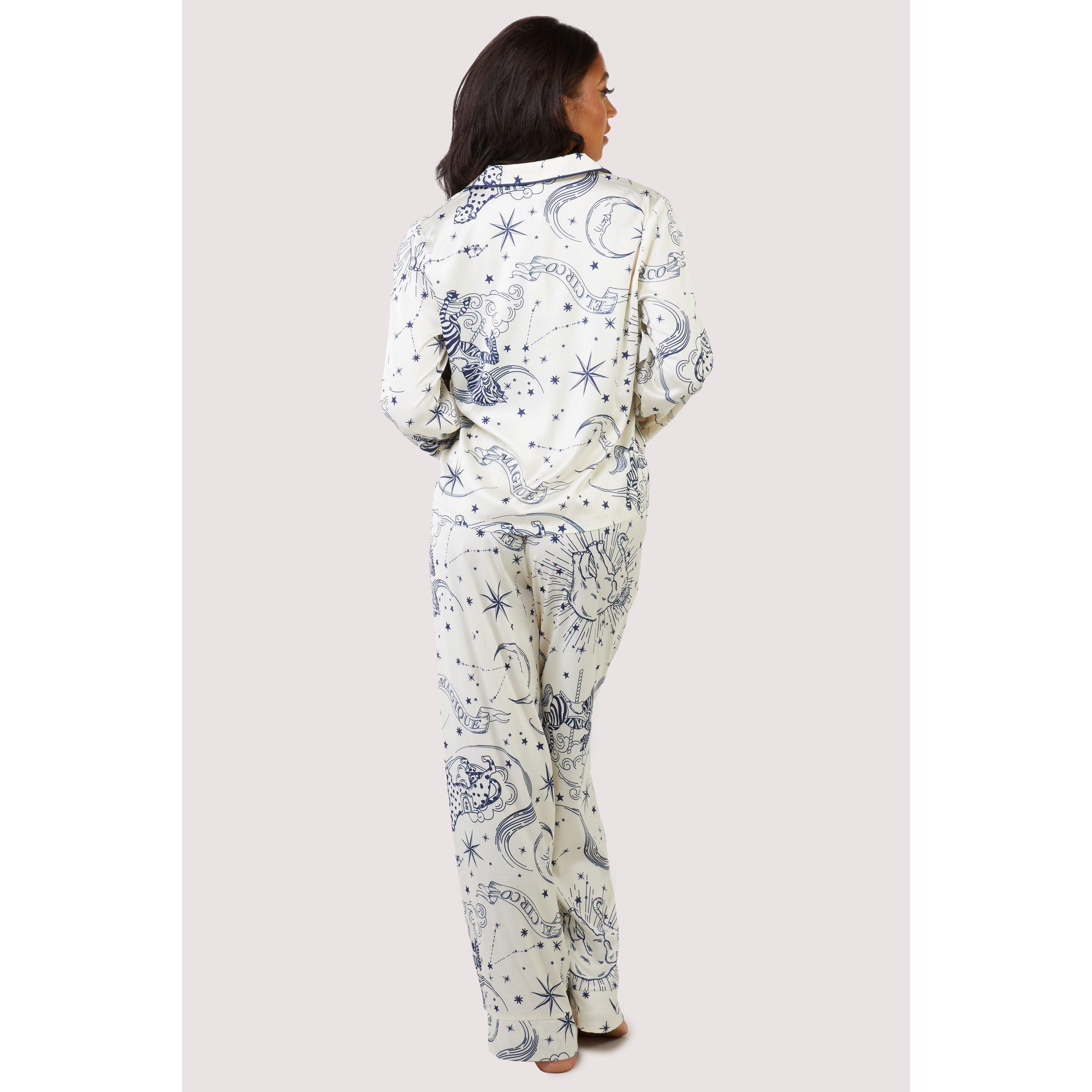 Multi - Wolf and Whistle - Celestial Long Sleeved Pyjama Set - 2