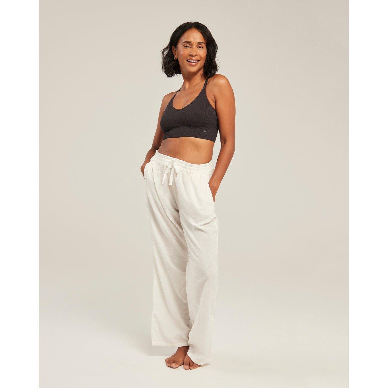 White - Nudea - THE CLASSIC TROUSER ORGANIC COTTON SLEEP - 3