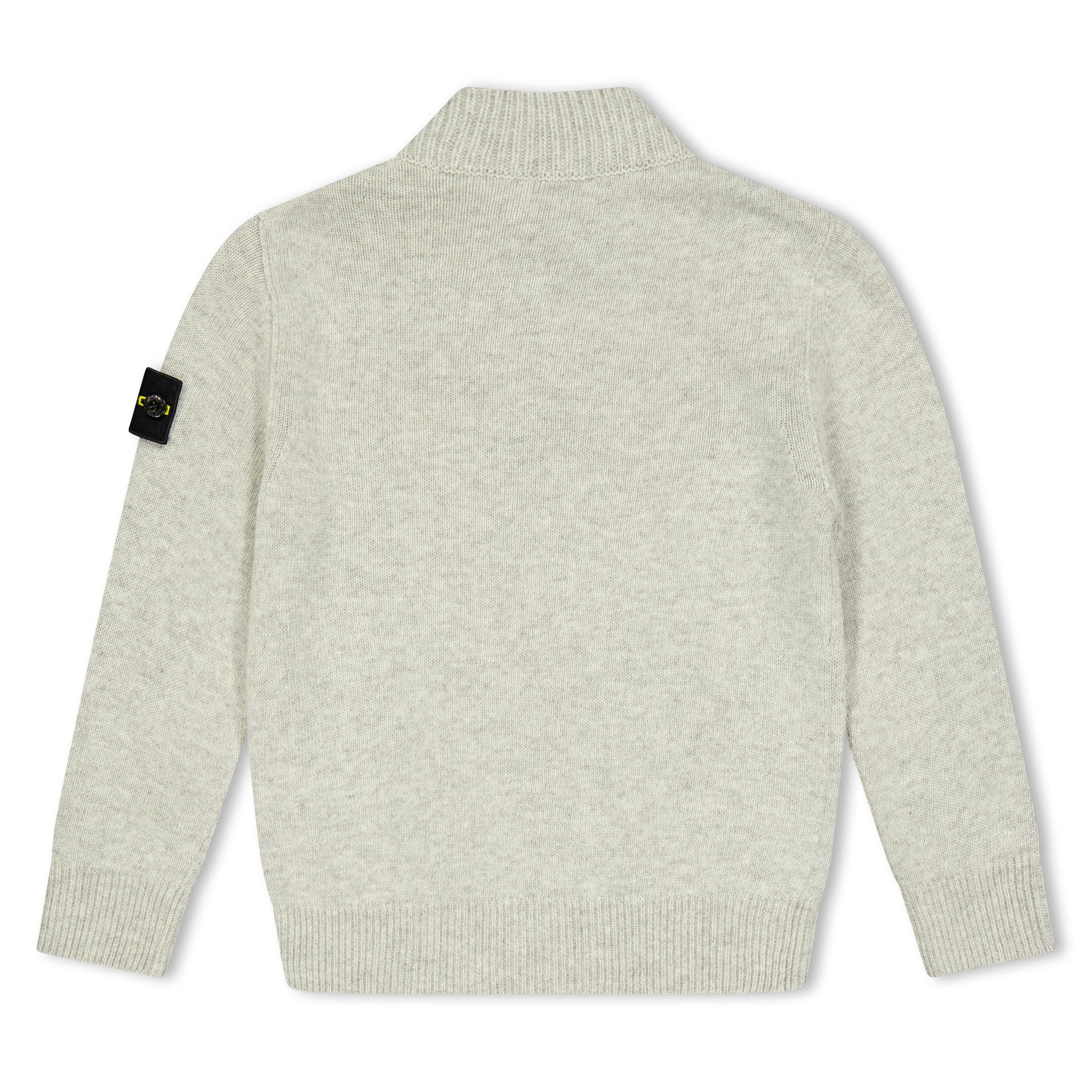 Grey V0M64 - Stone Island - Stone 1/4 Zip Knit Jn63 - 2