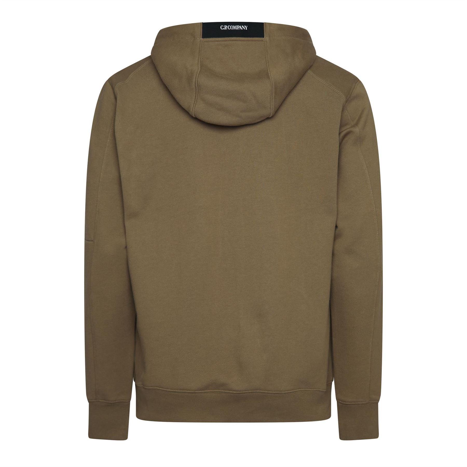 Green - CP Company - Diagonal Raised Lens Hoodie - 2