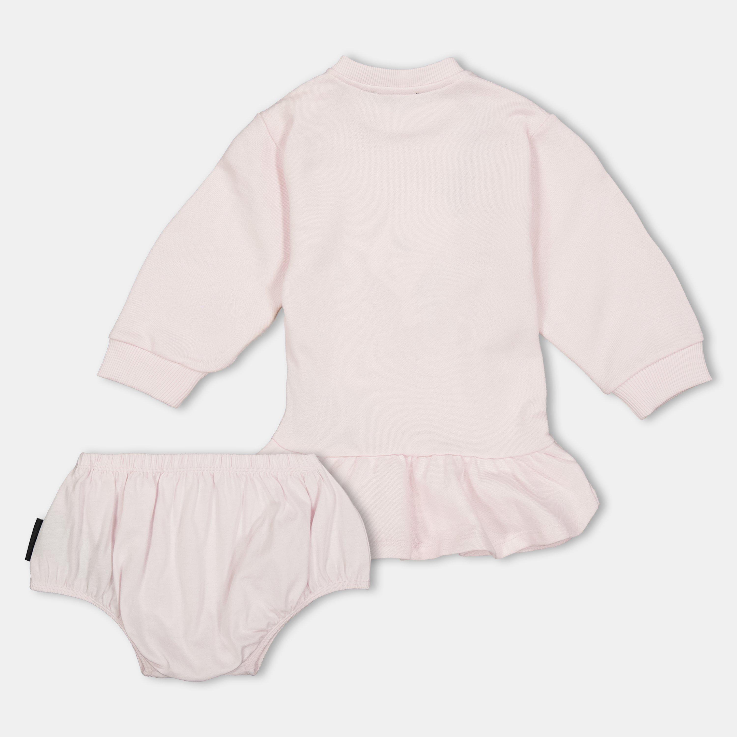 Pink 500OR - Balmain - Kids' Logo Jumper Dress - 2