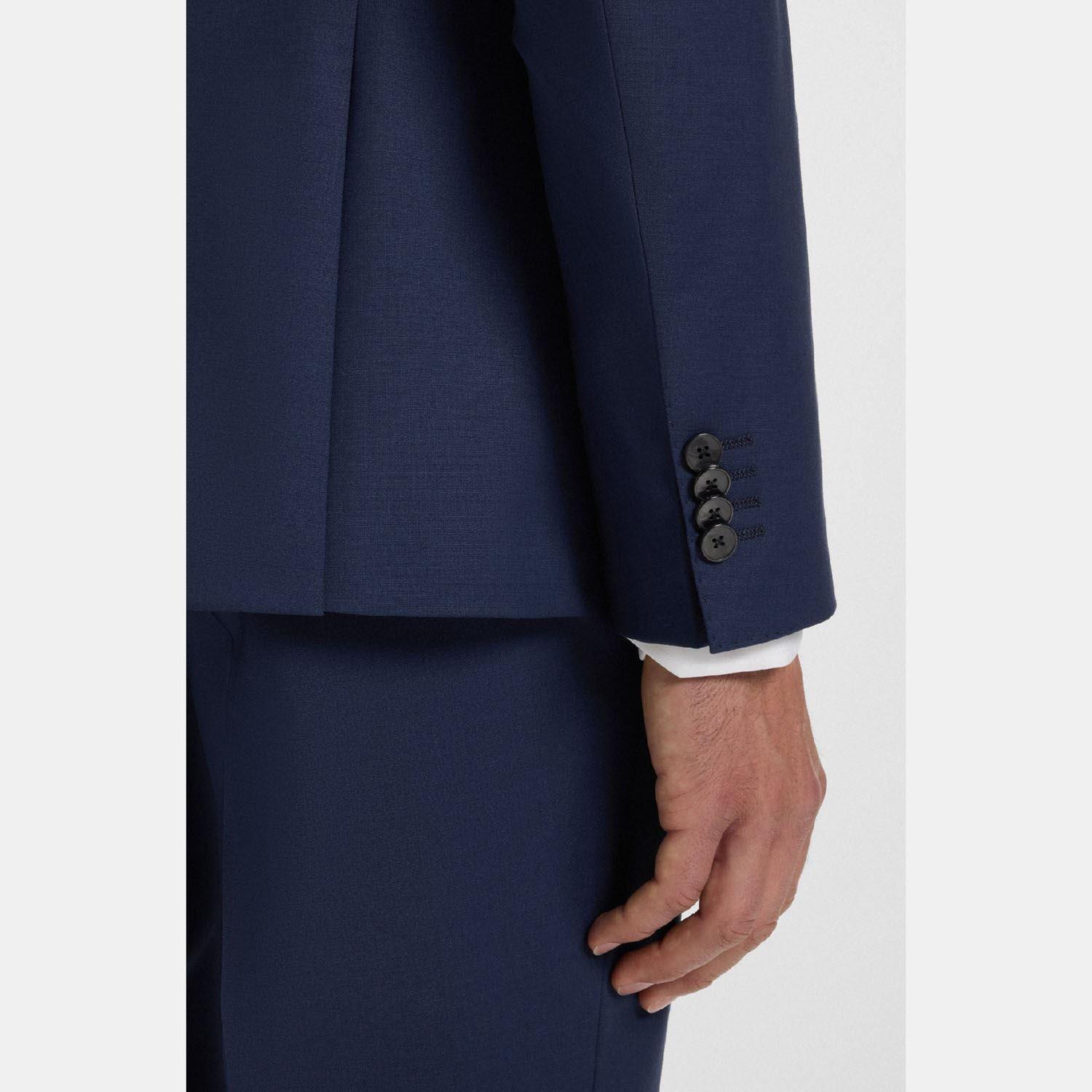 Blue - Boss - H-Huge-MM-C-224 Slim-Fit Jacket - 6