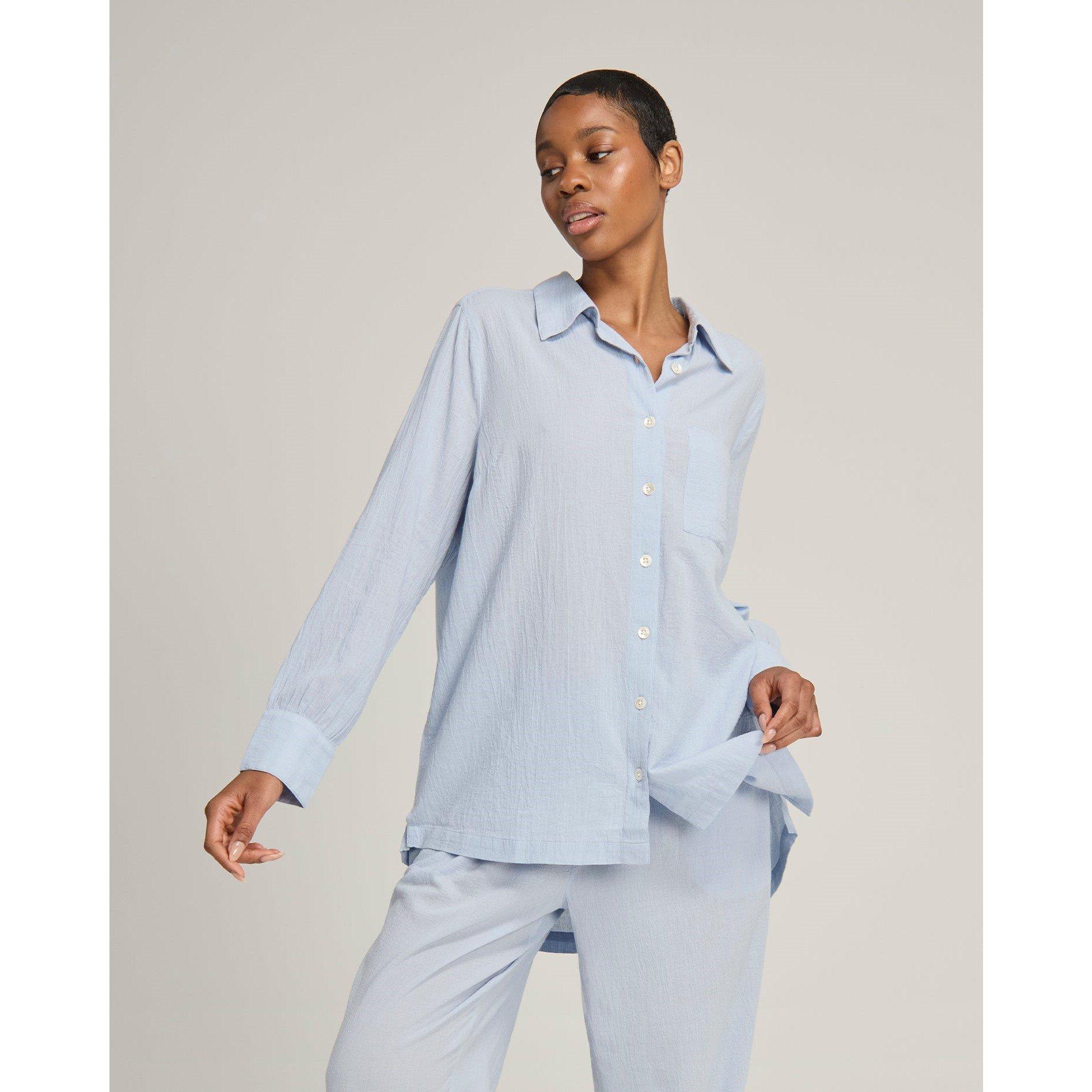 MIDI SHIRT ORGANIC COTTON GAUZE