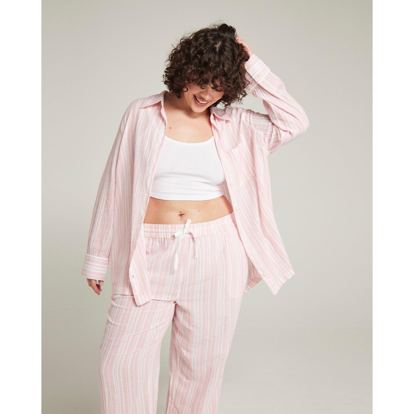 White/Fondant P - Nudea - THE PJ SHIRT - 1