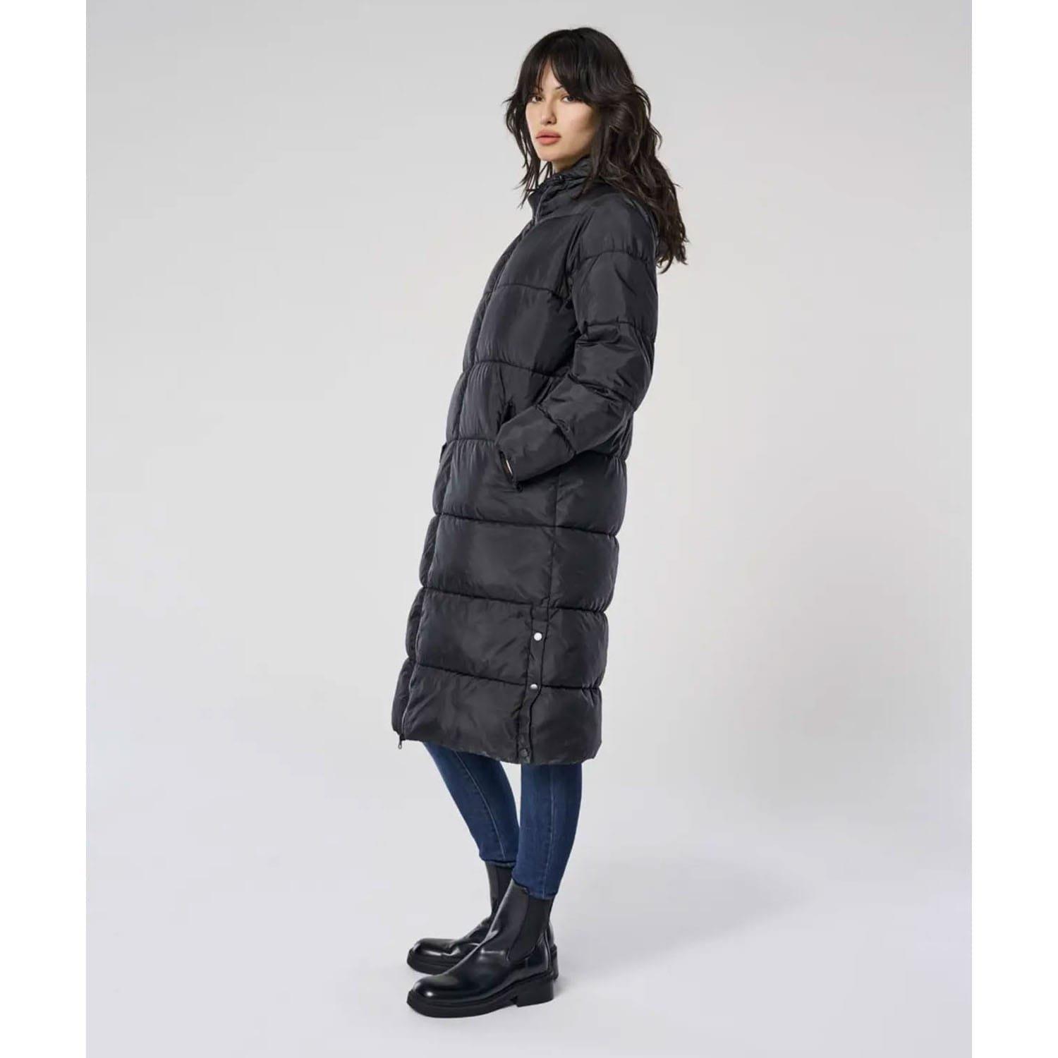 Black - Only - Montana Puffer Coat - 2