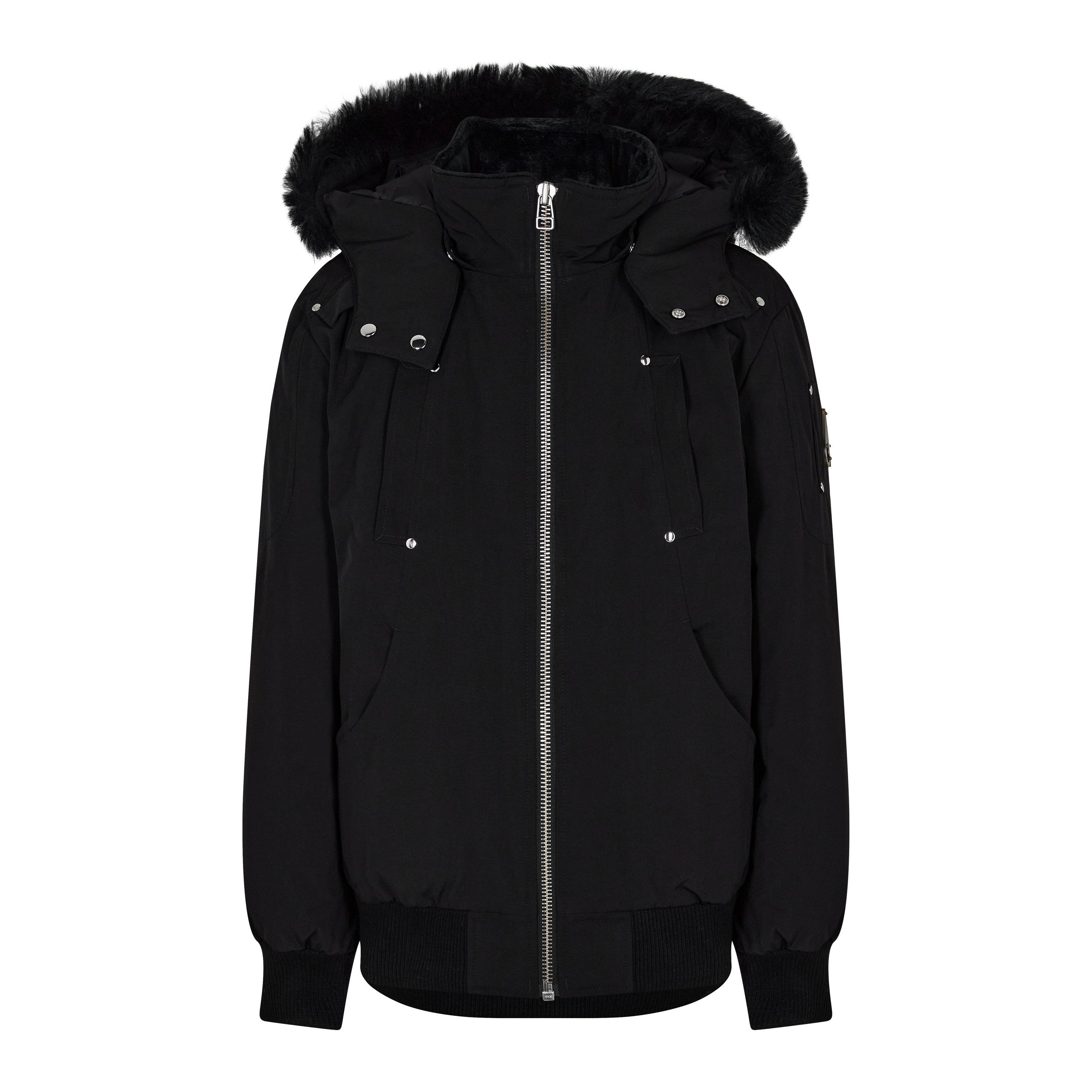 Moose Knuckles  Kids Kids' Insulated Short Puffer Jacket - Blk/Blk 305 - L(12-14Y)