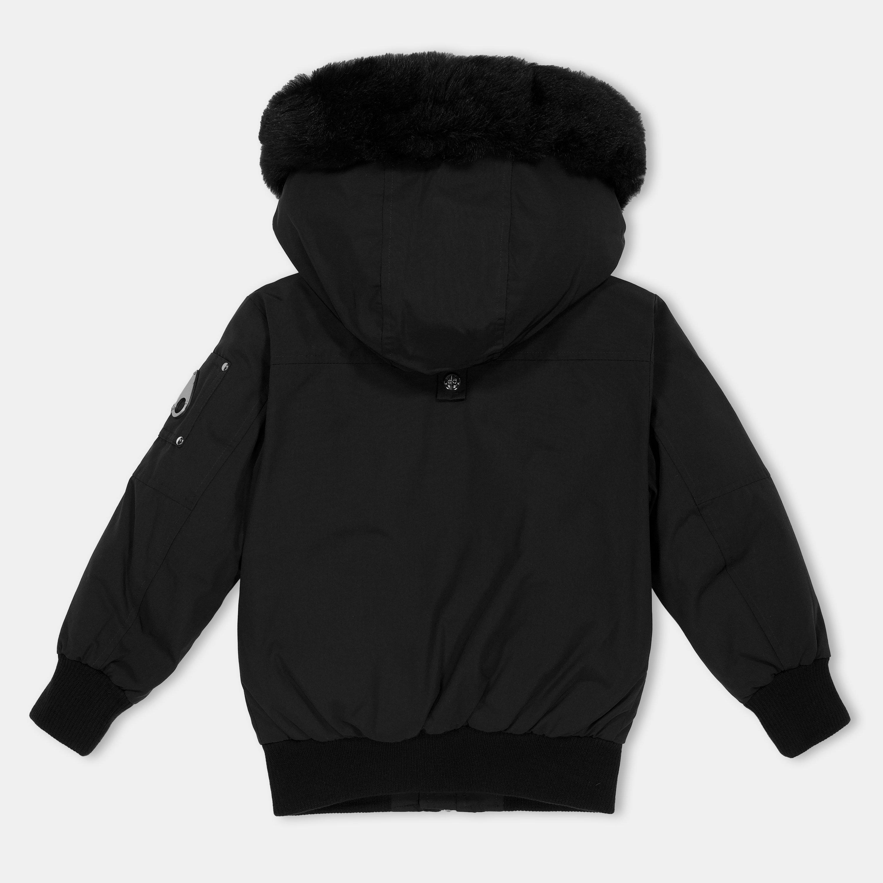 Blk/Blk 305 - Moose Knuckles - Kids' Insulated Short Puffer Jacket - 2