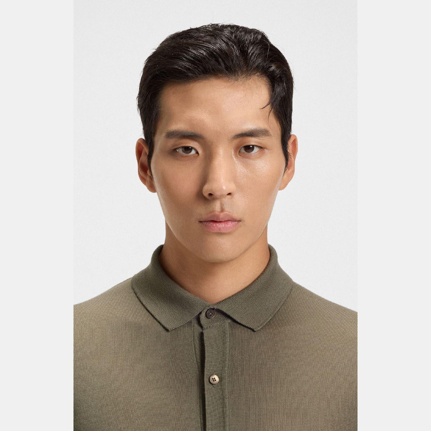 Brown - Boss - Helbert Regular Fit Shirt in Virgin Wool - 3