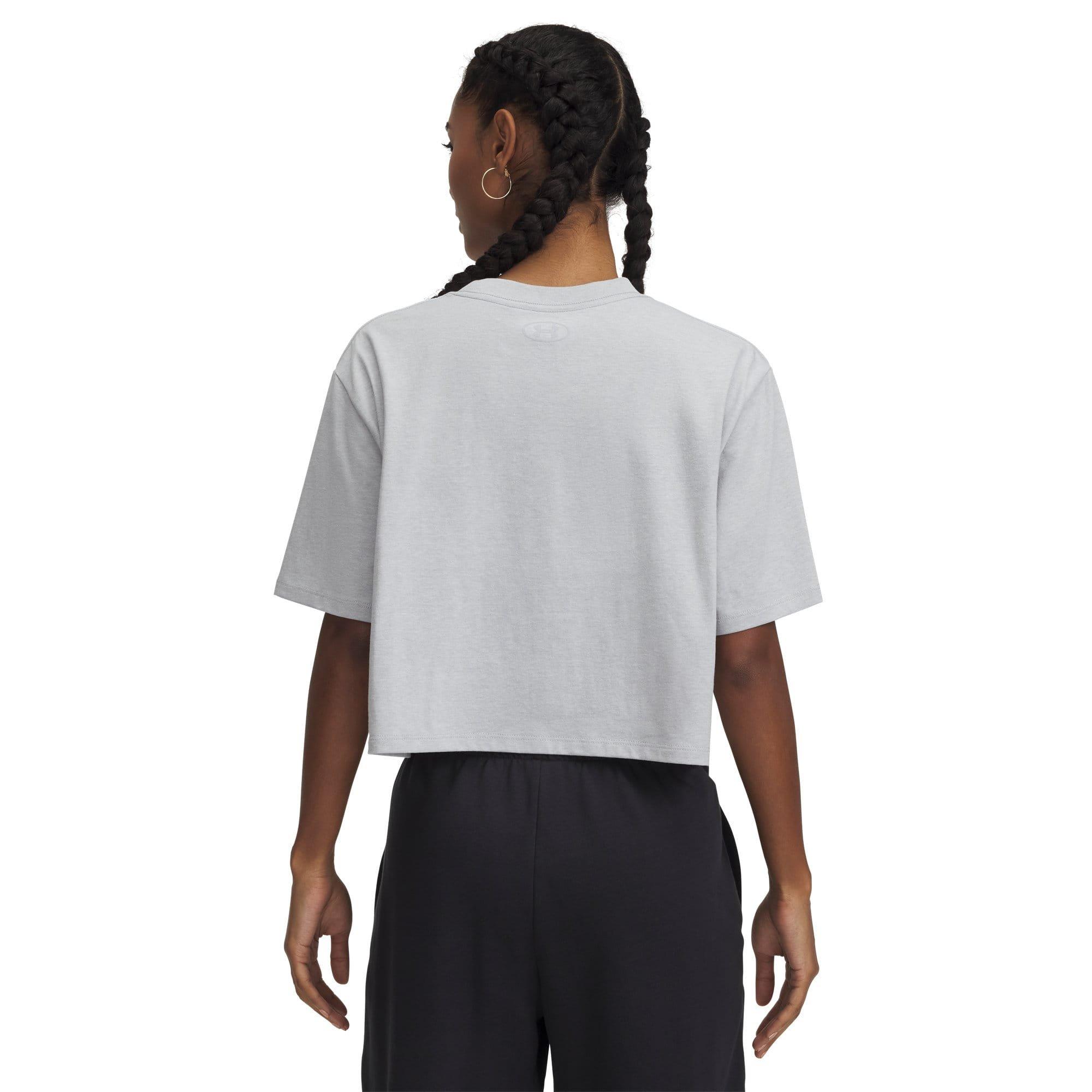 Grey - Under Armour - Rival Ss T- Shirt - 2