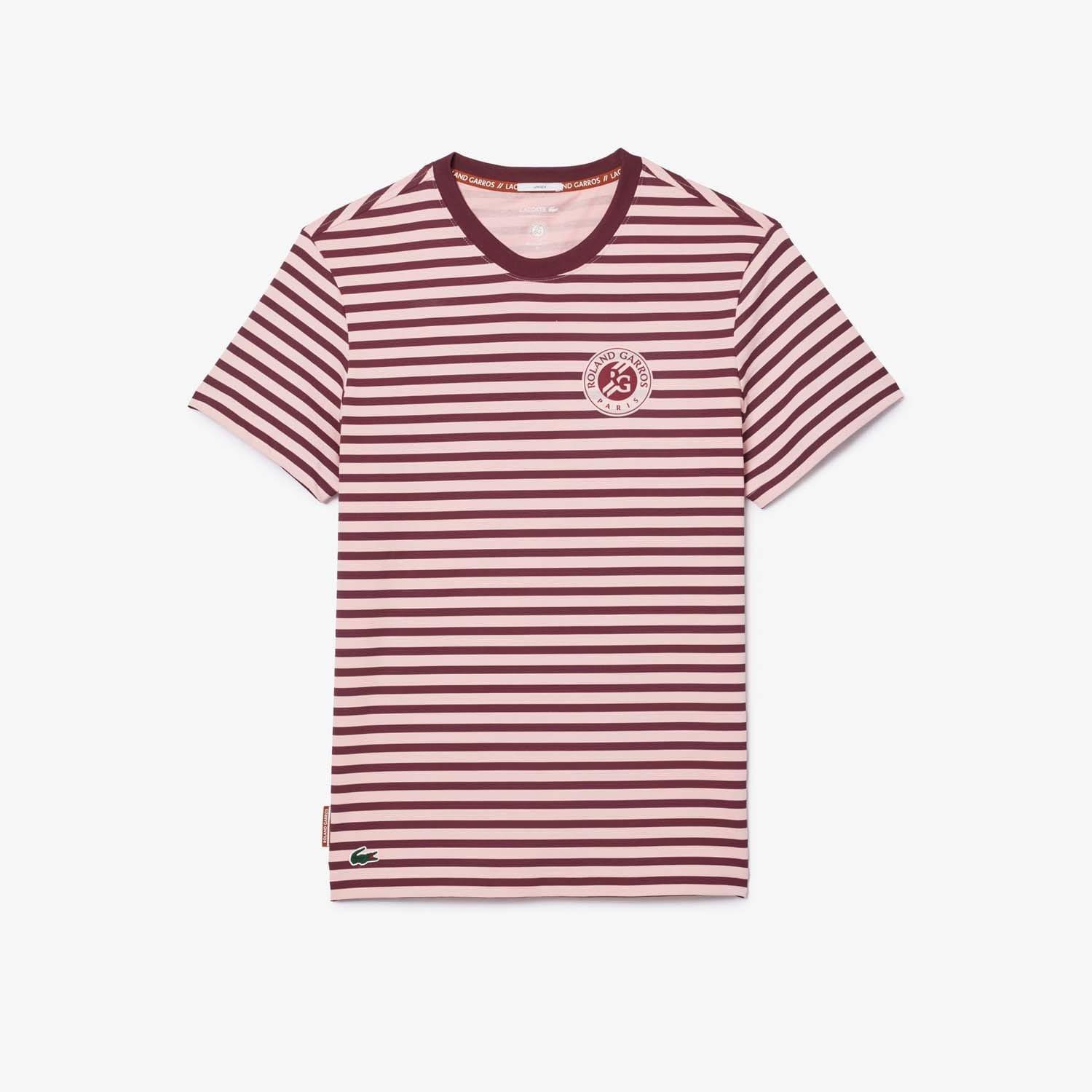 Pink - Lacoste - Ultra Dry Sport Roland-Garros Edition T-Shirt - 1
