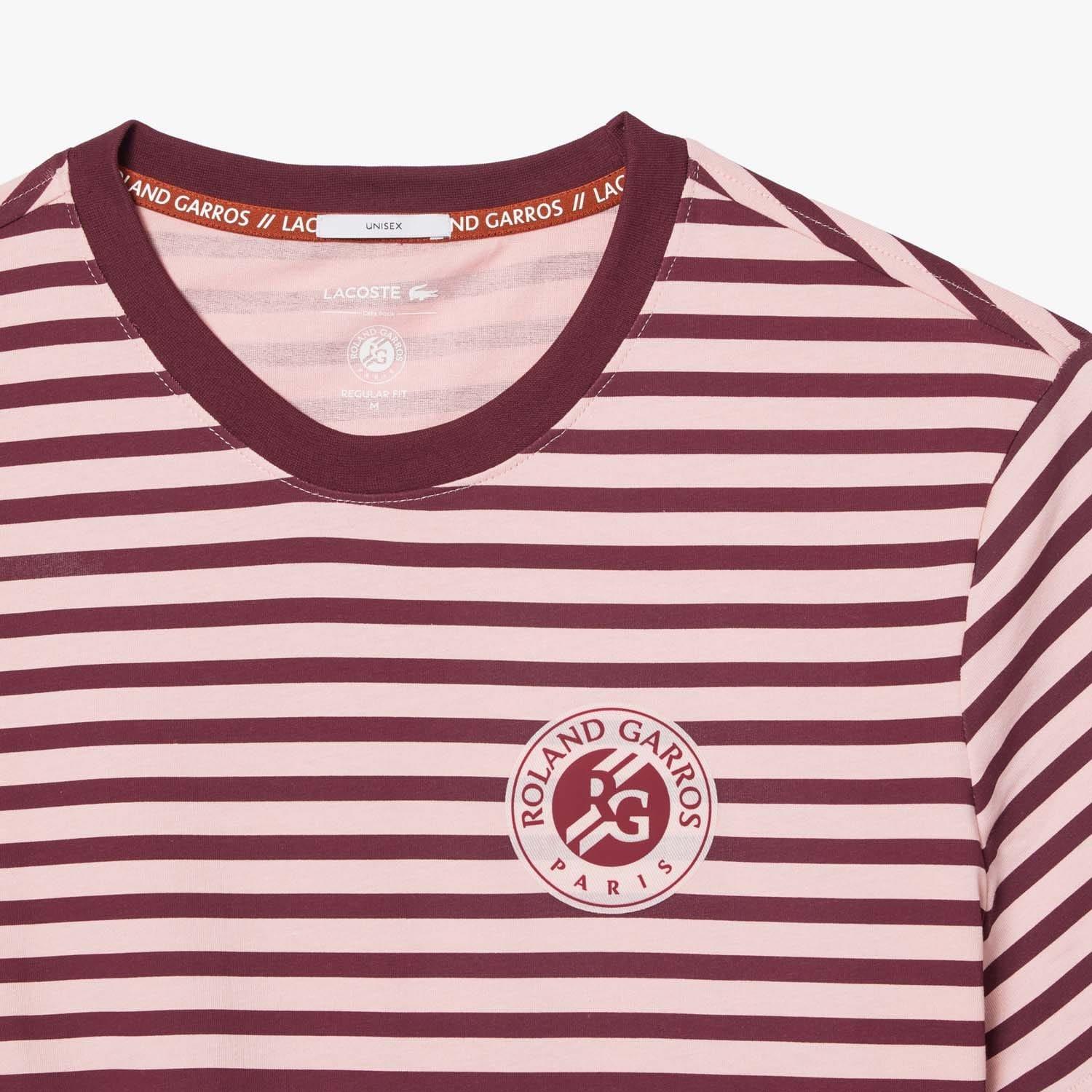 Pink - Lacoste - Ultra Dry Sport Roland-Garros Edition T-Shirt - 2