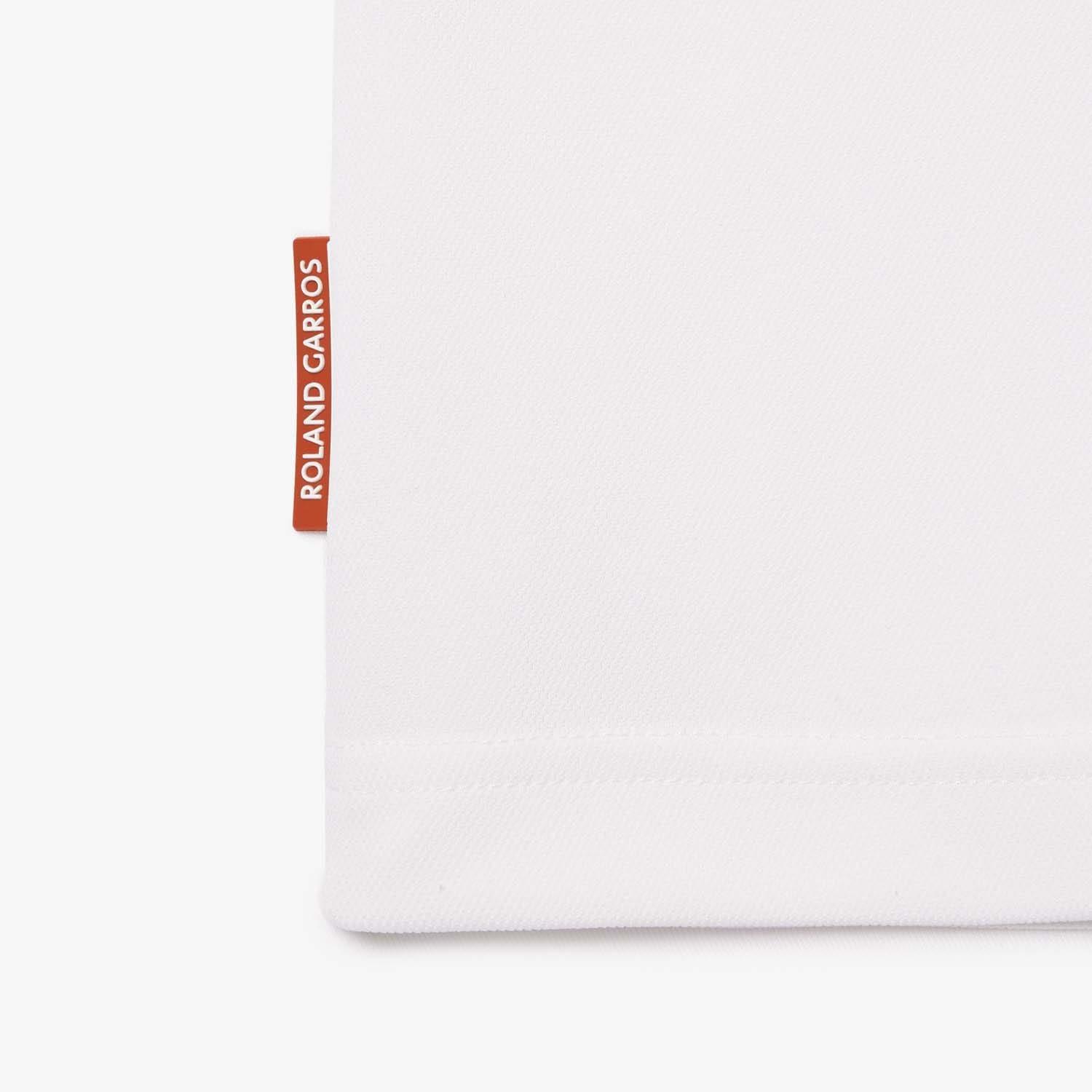 White - Lacoste - Roland-Garros Polo Shirt - 4