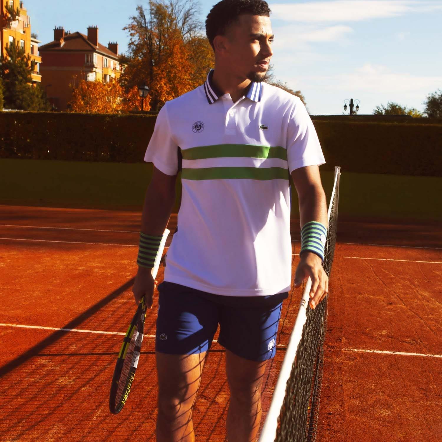 White - Lacoste - Roland-Garros Polo Shirt - 5