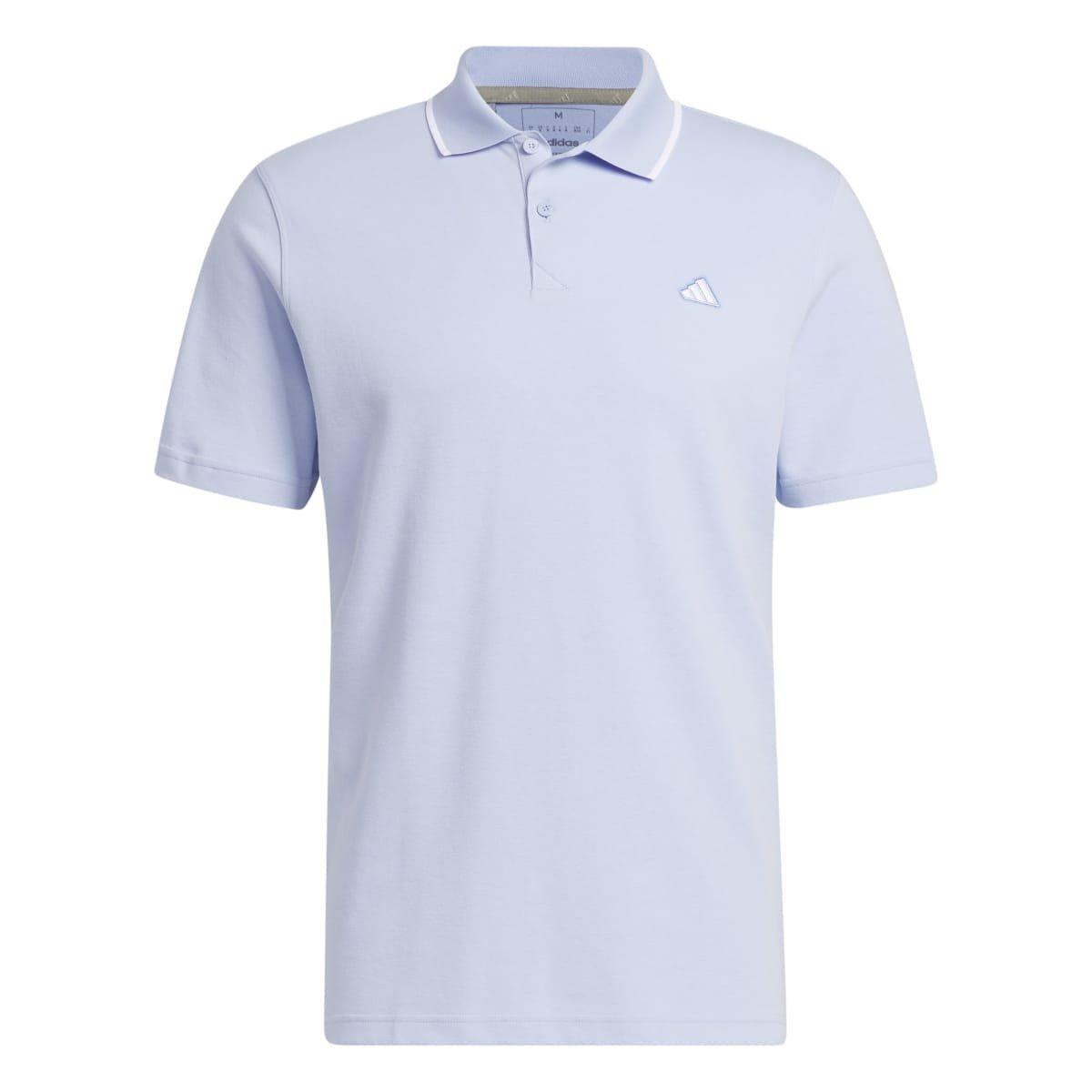 Blue - adidas - Go-To Piqu¿ Golf Polo Shirt - 1