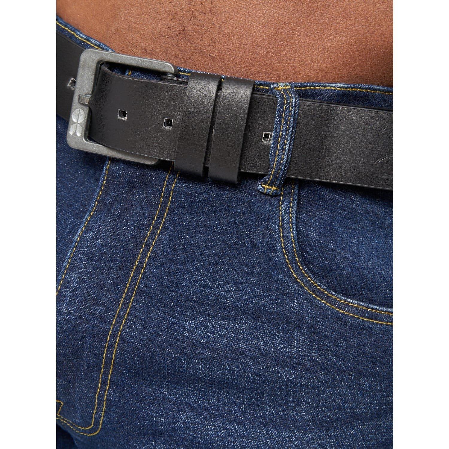 Blue - Crosshatch - Cadman Straight-Fit Jeans - 5