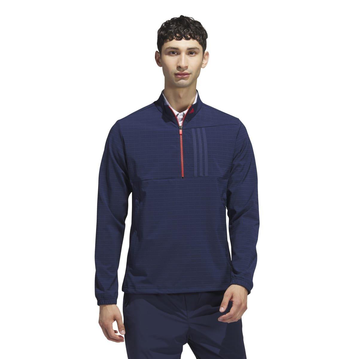Marine - adidas - Ultimate365 Tour WIND.RDY Half-Zip Pullover - 3