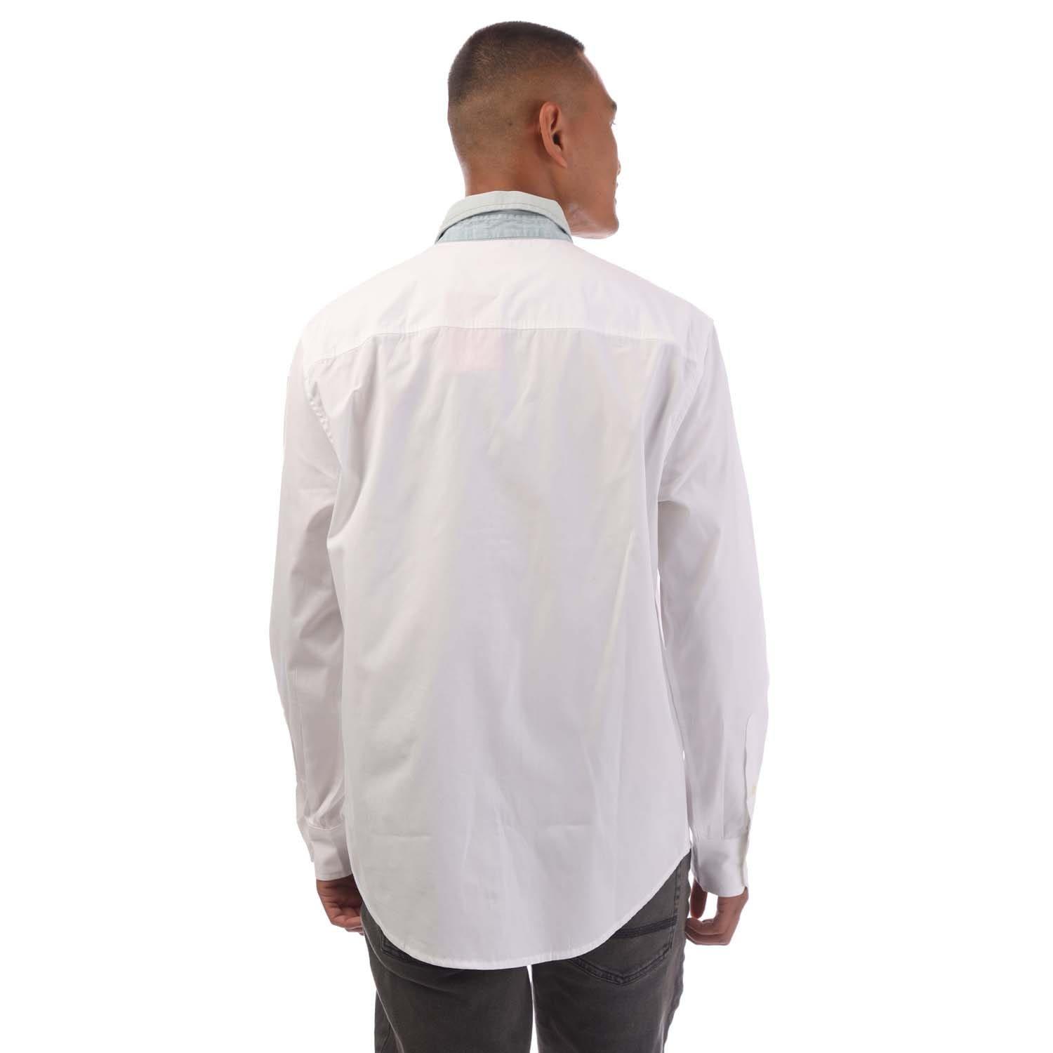 White - Diesel - S-Holls Regular-Fit Shirt - 3