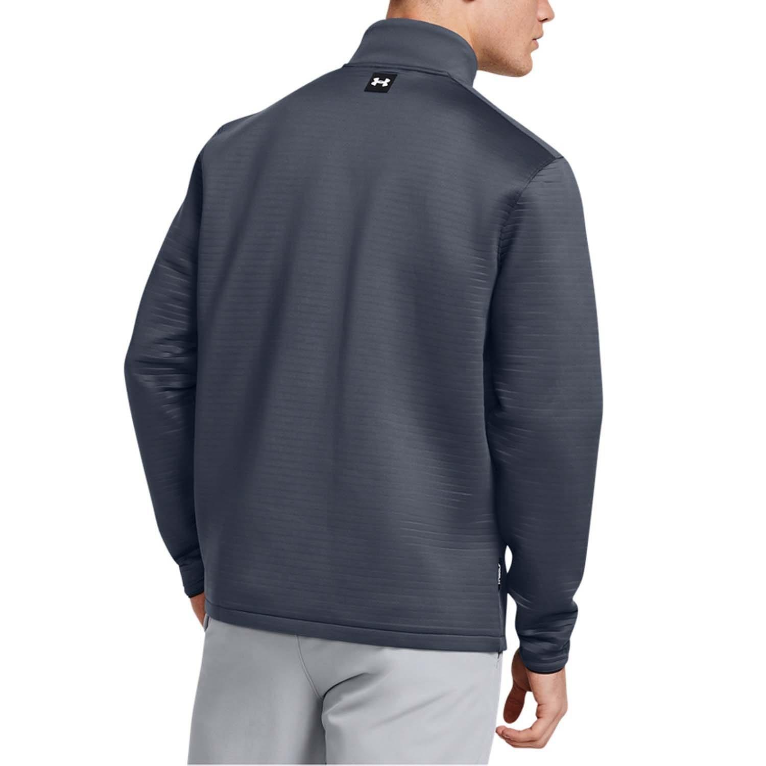 Grey - Under Armour - Storm Daytona Half-Zip Sweatshirt - 2
