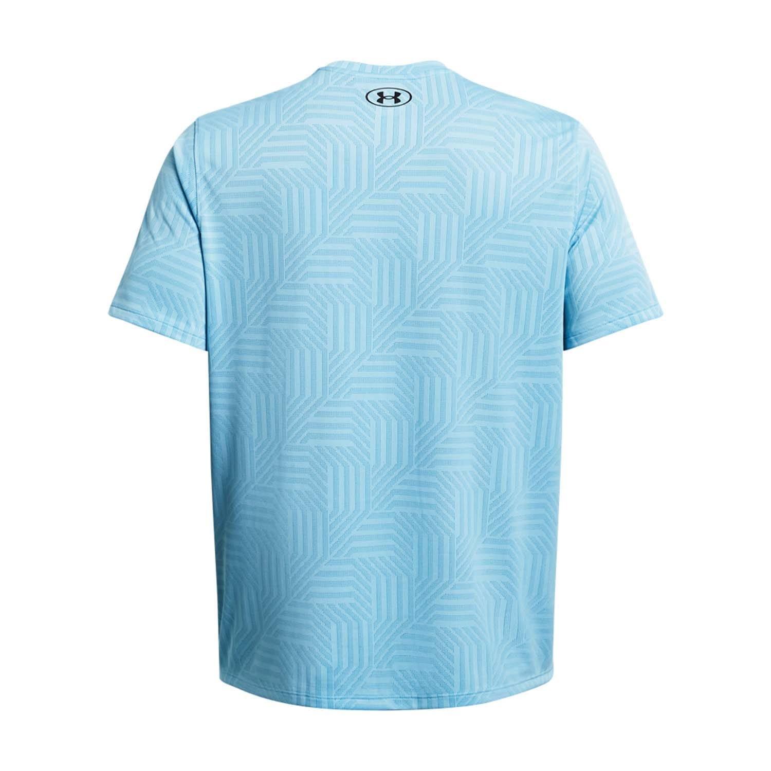Blue - Under Armour - Tech Vent Geotessa T-Shirt - 4