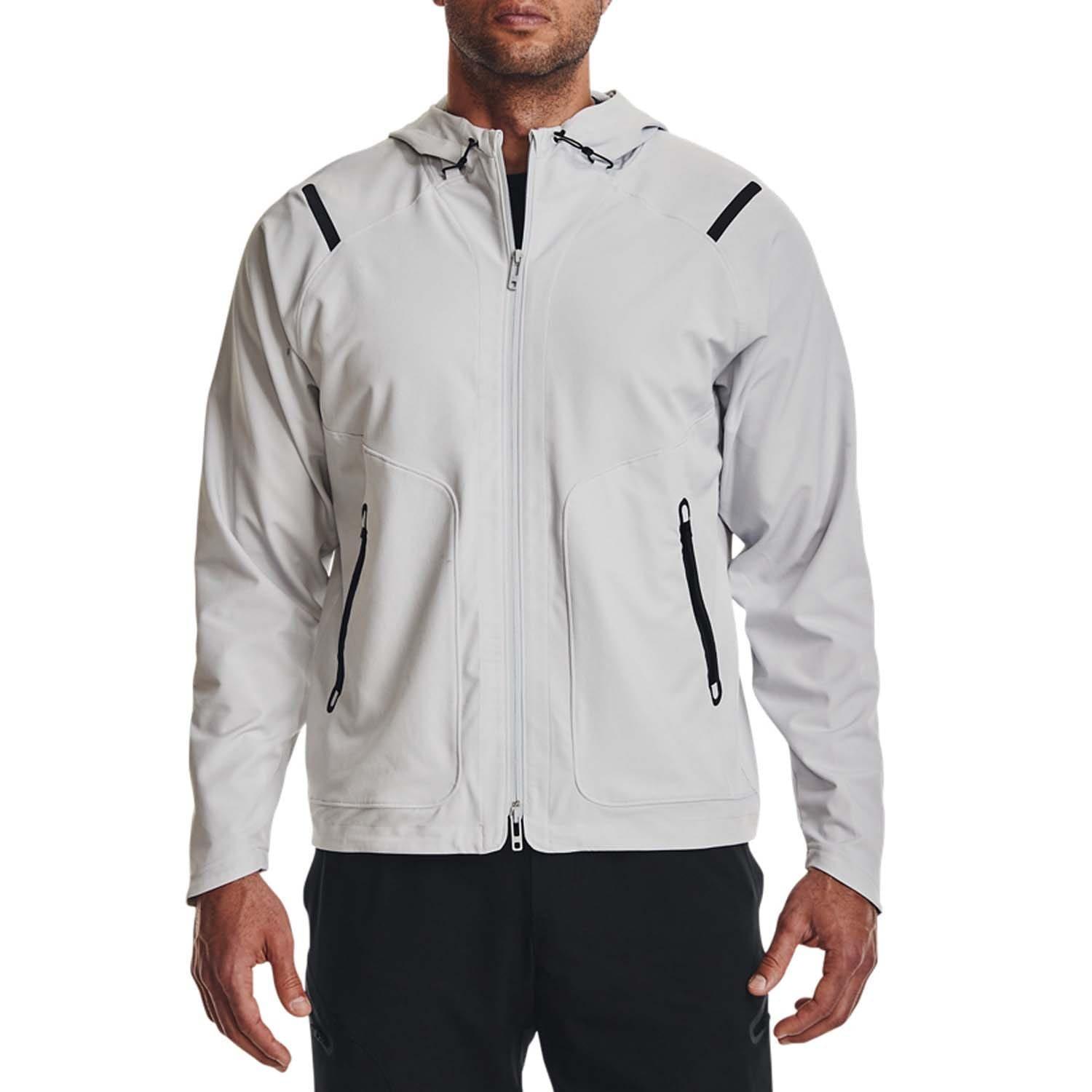 Grey - Under Armour - Unstoppable Jacket - 1