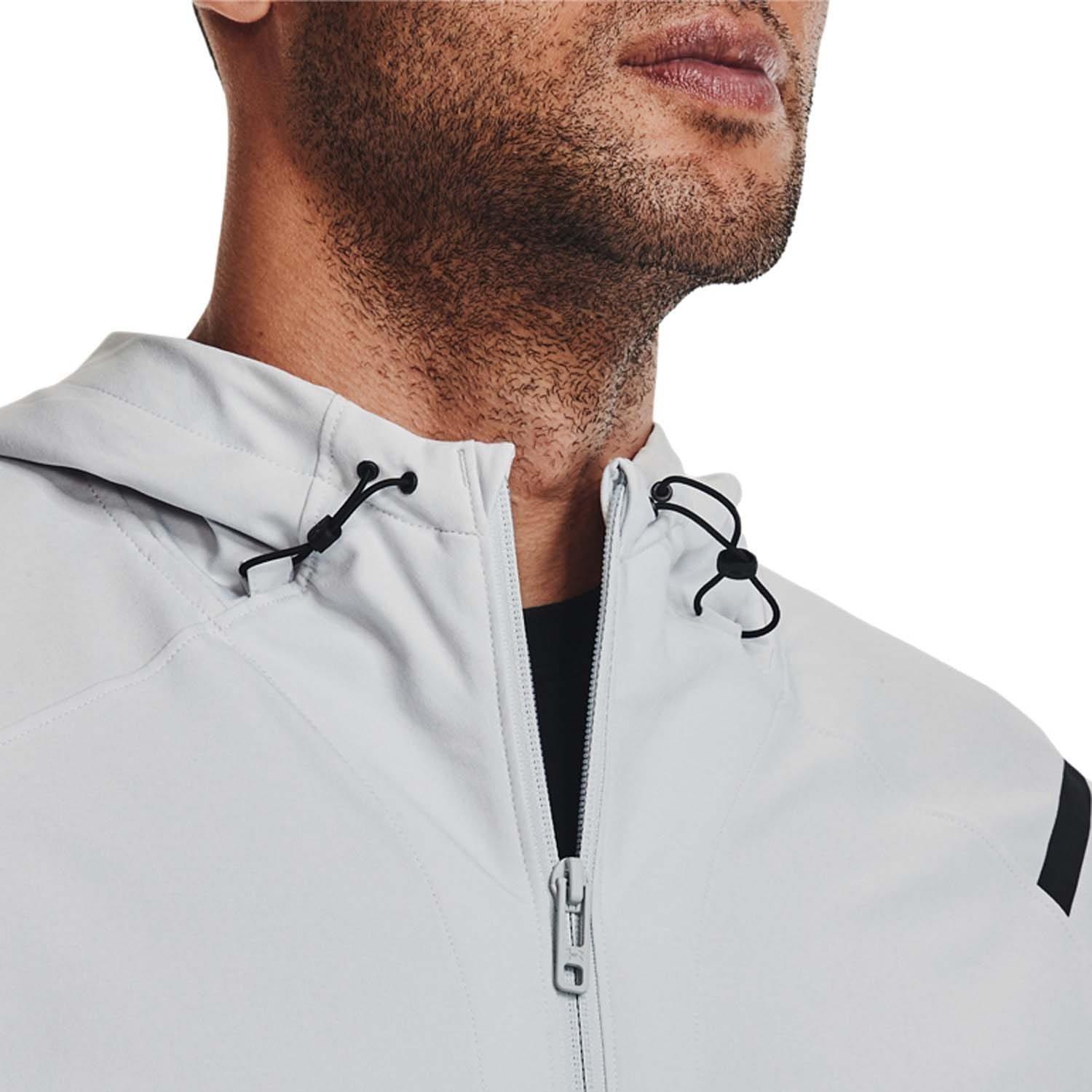 Grey - Under Armour - Unstoppable Jacket - 5