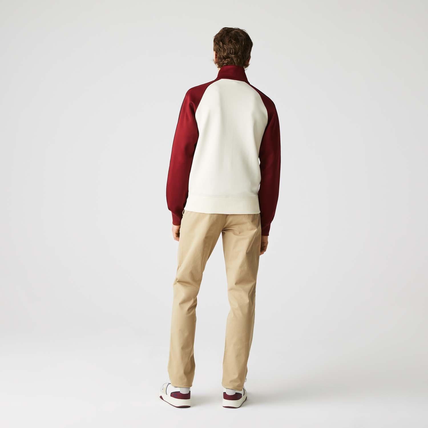 Beige - Lacoste - Slim Fit Stretch Gaberdine Pants - 2