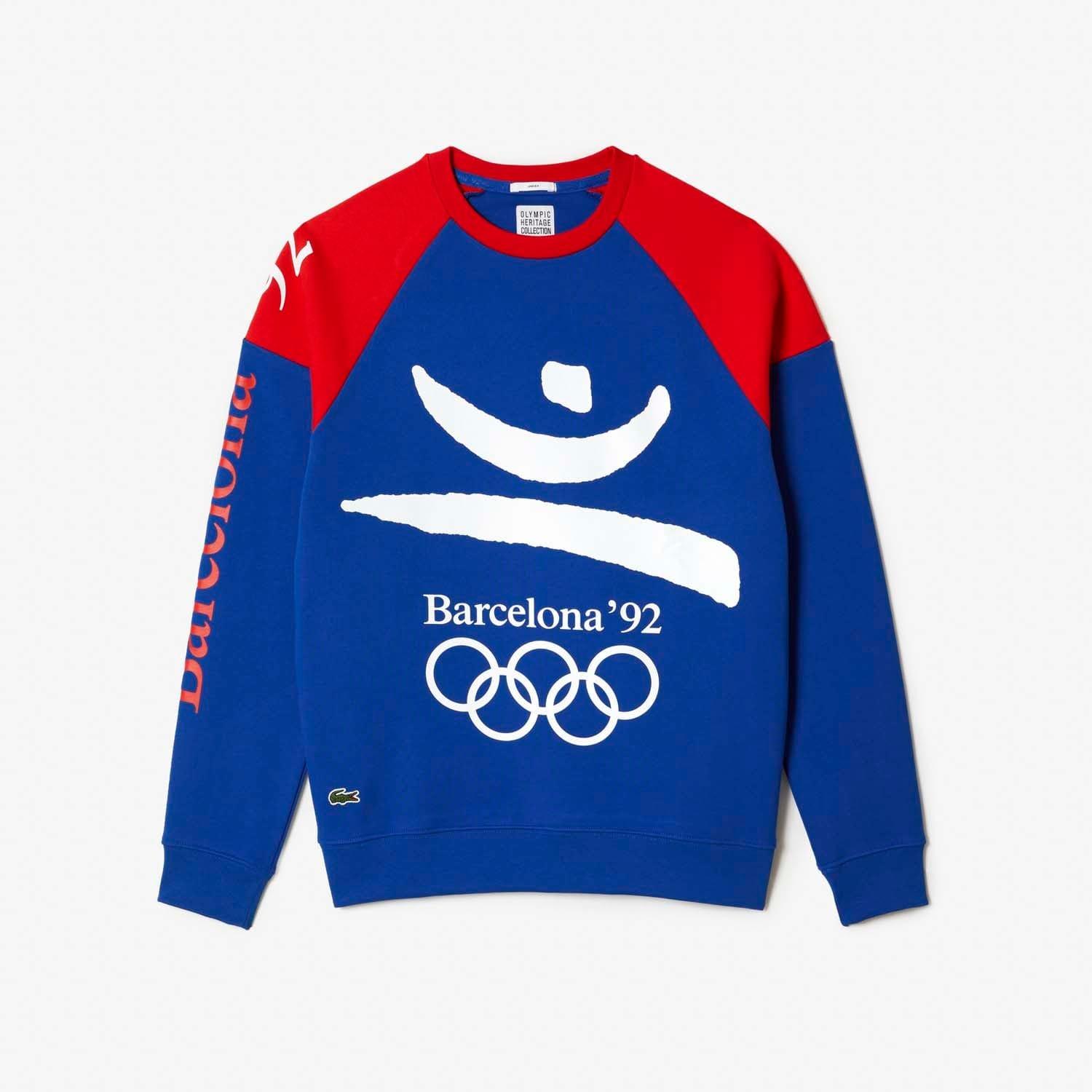 Blue - Lacoste - Barcelona Olympics Heritage Sweatshirt - 3