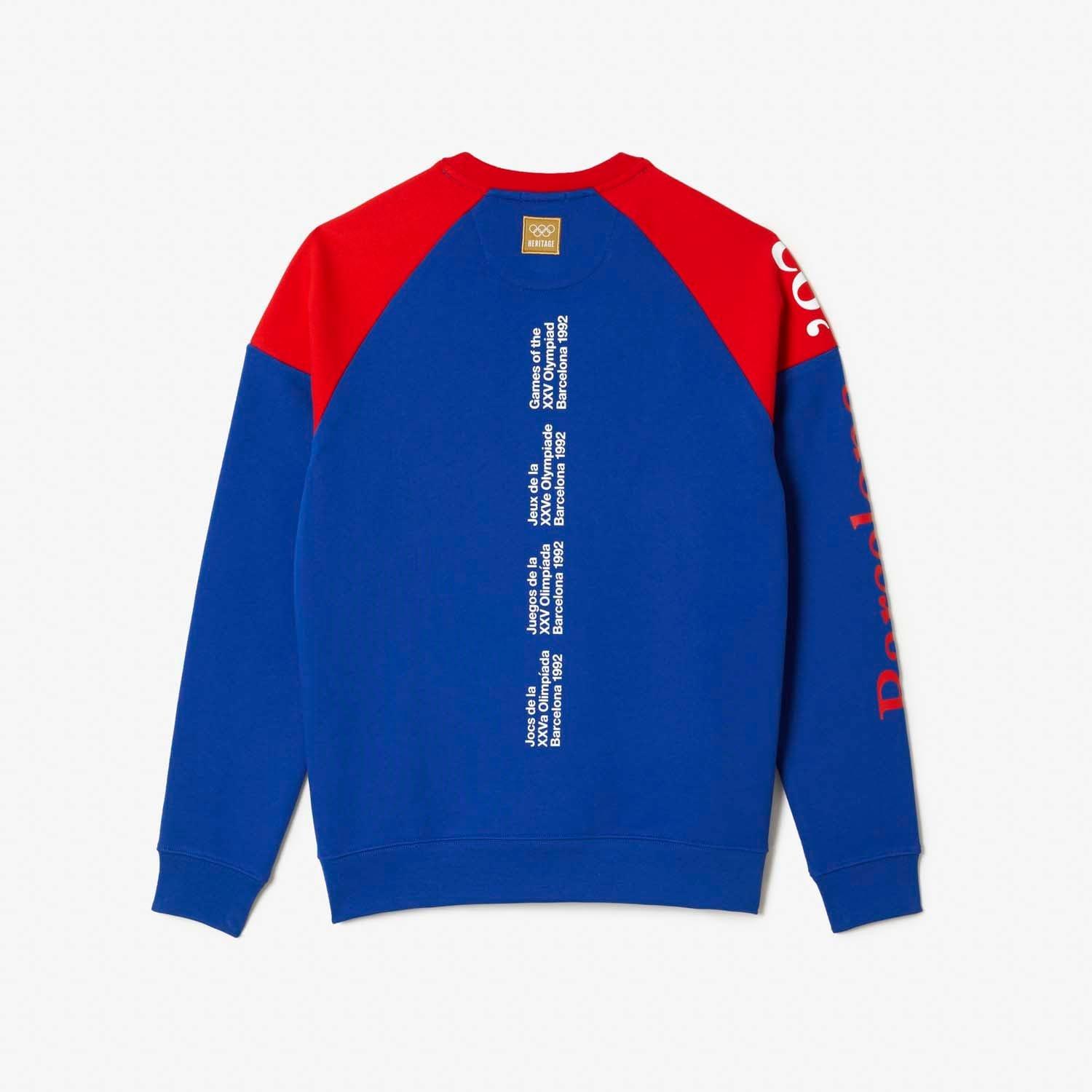 Blue - Lacoste - Barcelona Olympics Heritage Sweatshirt - 6