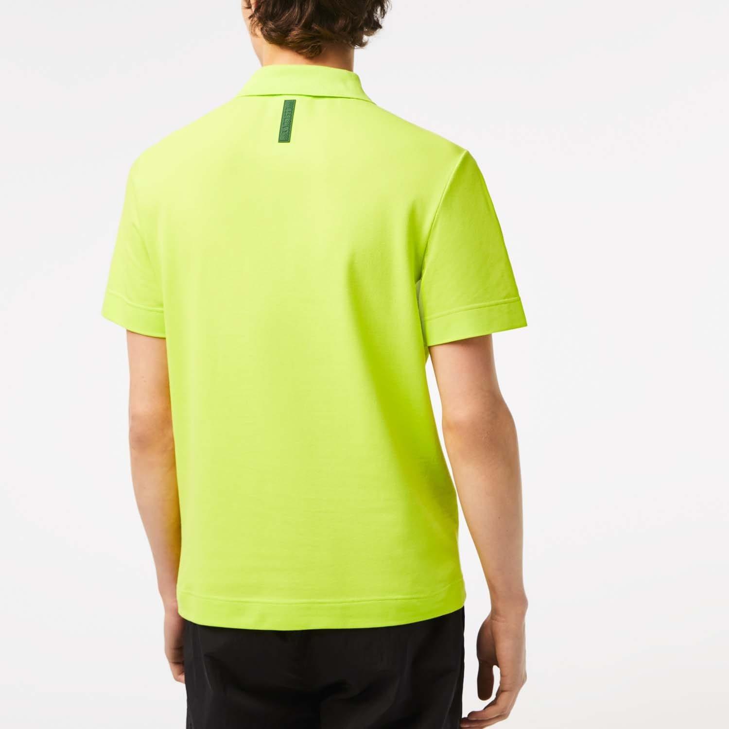 Yellow - Lacoste - Regular Fit Movement Piqu¿ Polo Shirt - 2