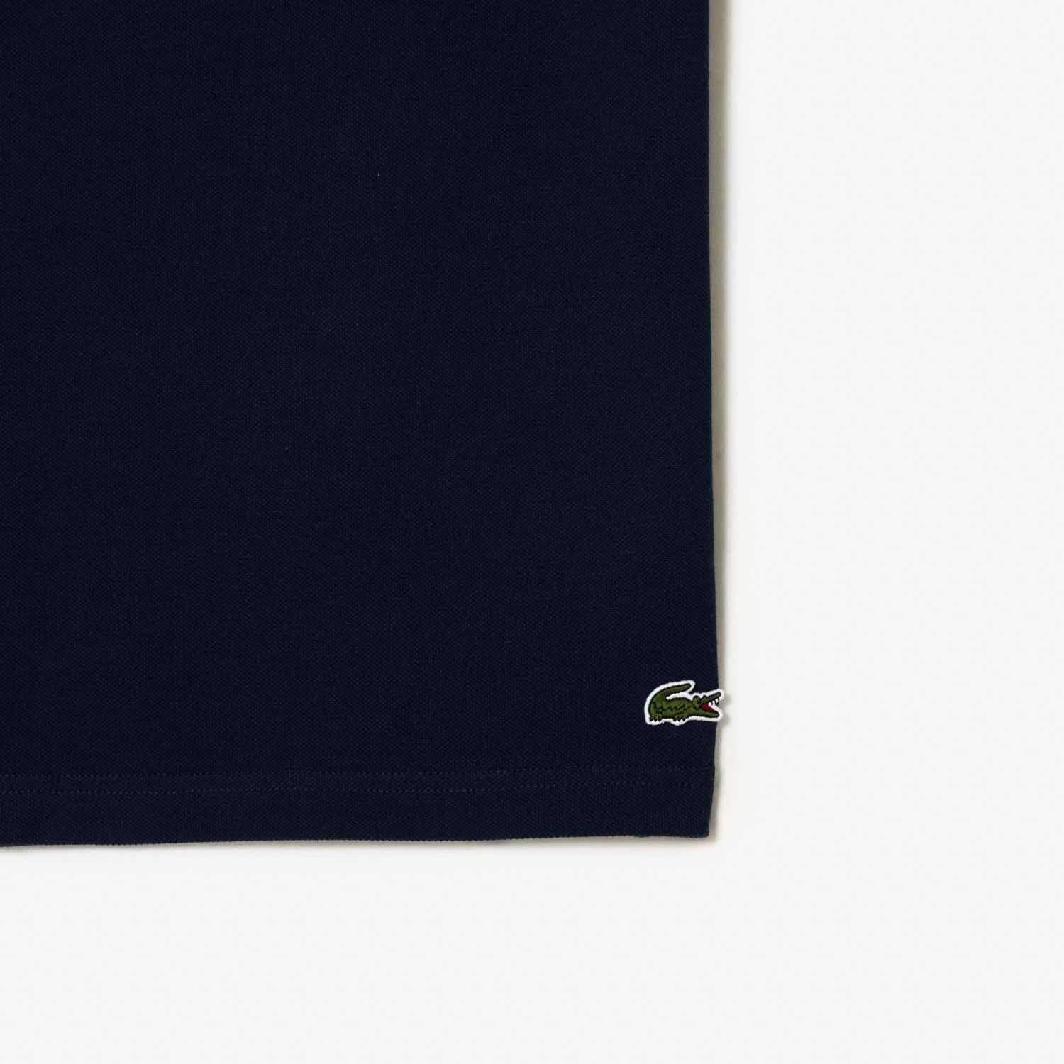 Blue - Lacoste - Short Sleeve Polo Shirt - 5