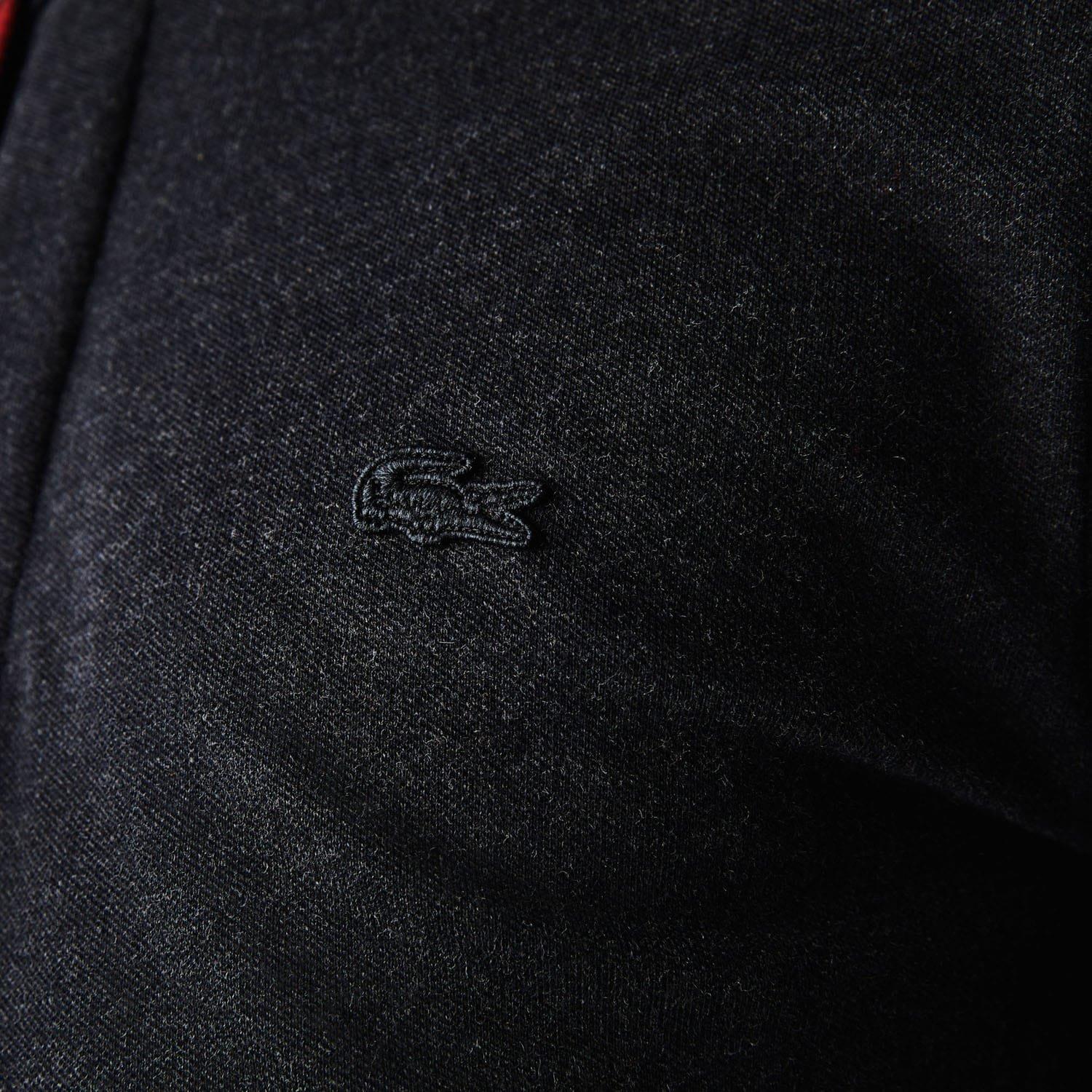 Black - Lacoste - Regular Fit Paris Stretch Piqu¿ Polo Shirt - 4