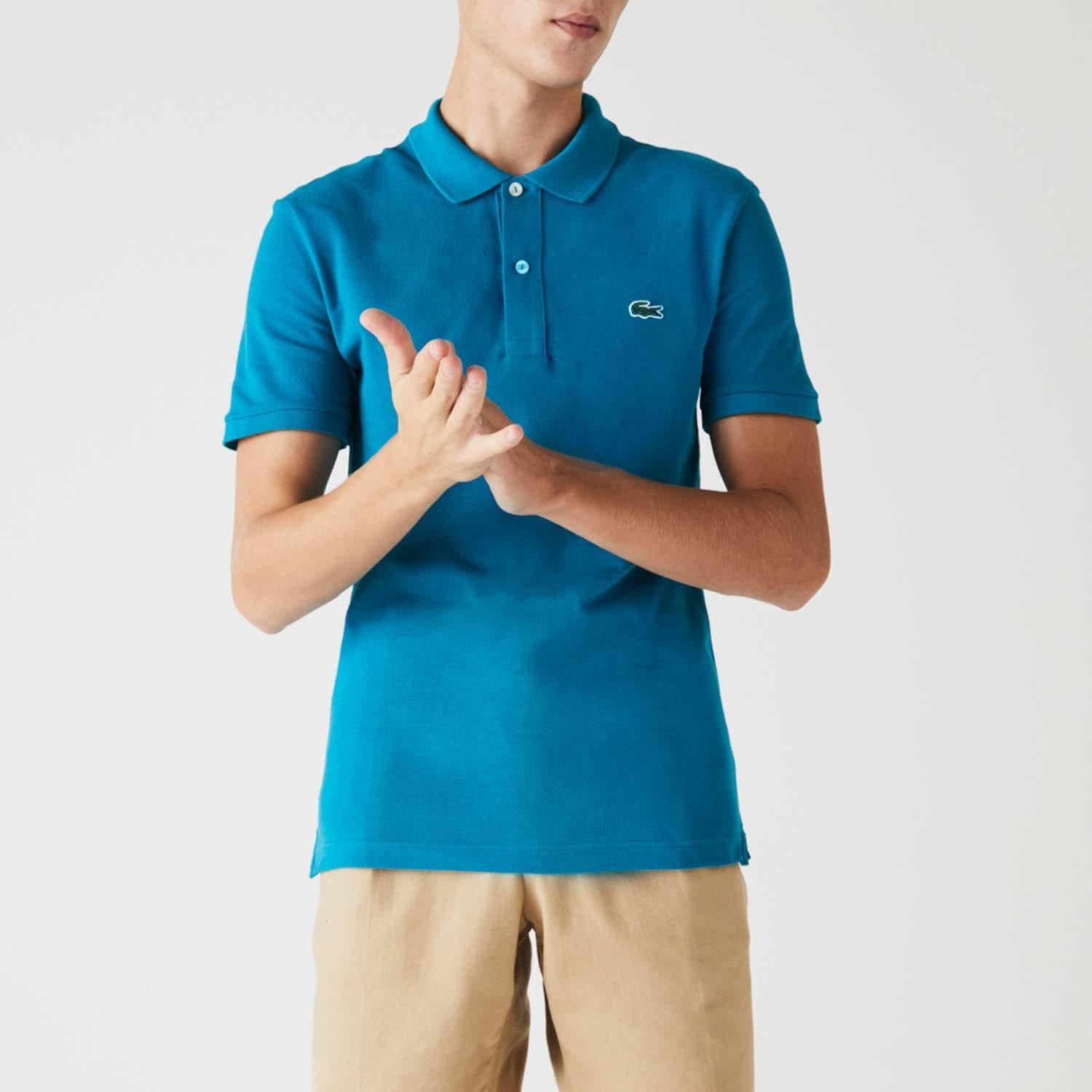 Green - Lacoste - Slim Fit L.12.12 Piqu¿ Polo Shirt - 1