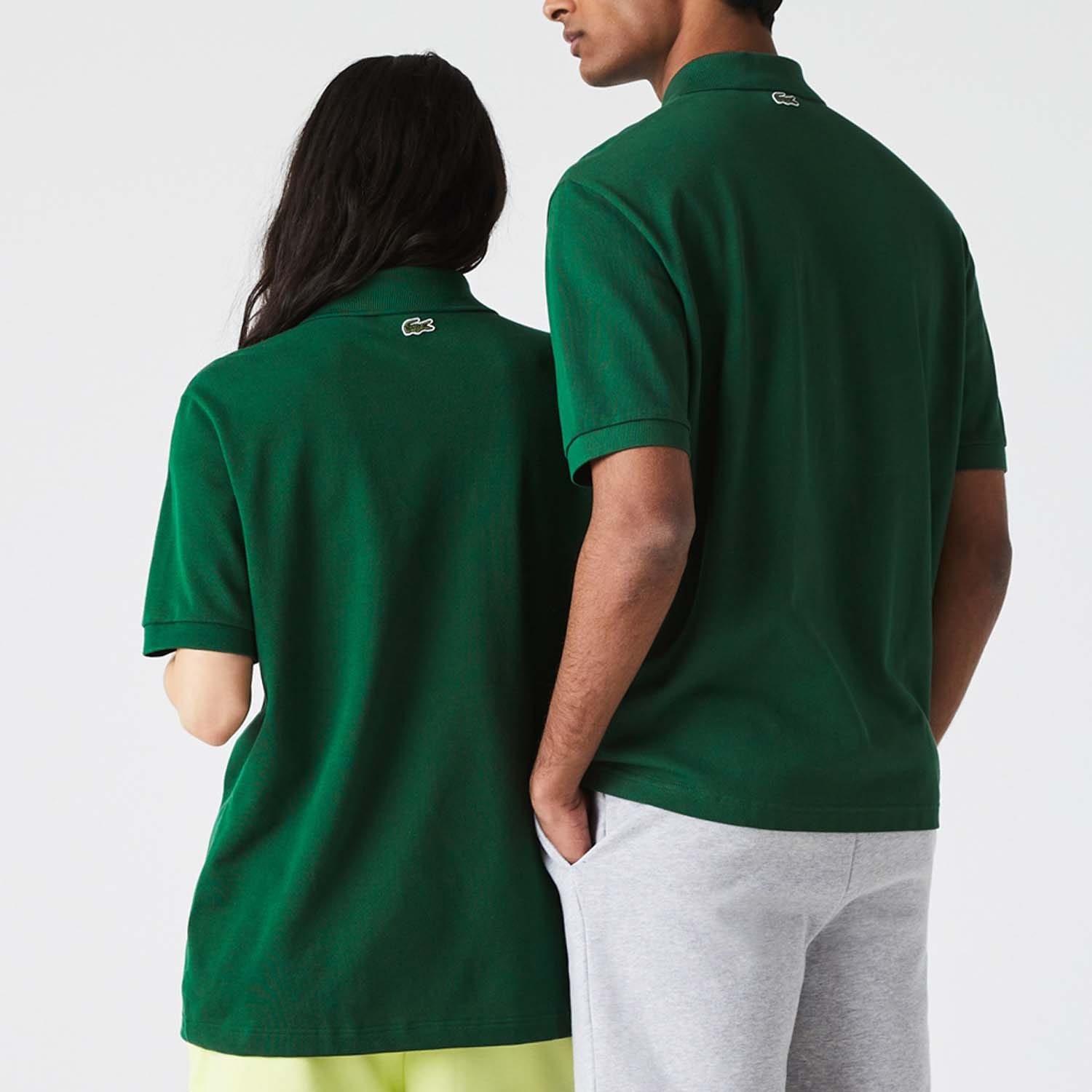 Green - Lacoste - Live Short Sleeved Polo Shirt - 2