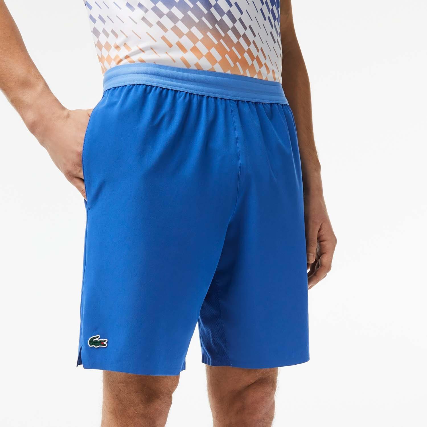 Blue - Lacoste - Tennis x Novak Djokovic Taffeta Shorts - 1