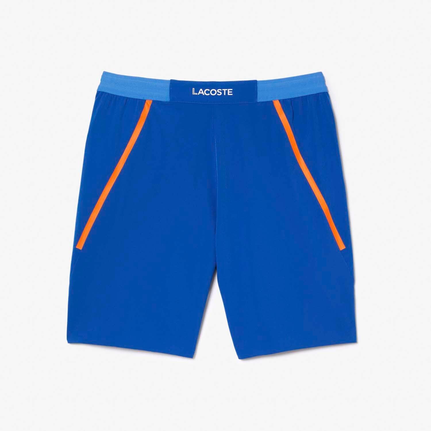 Blue - Lacoste - Tennis x Novak Djokovic Taffeta Shorts - 3