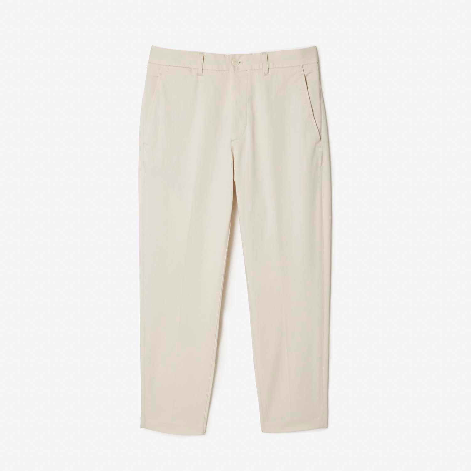 Lacoste Stretch Cotton Tapered Chinos