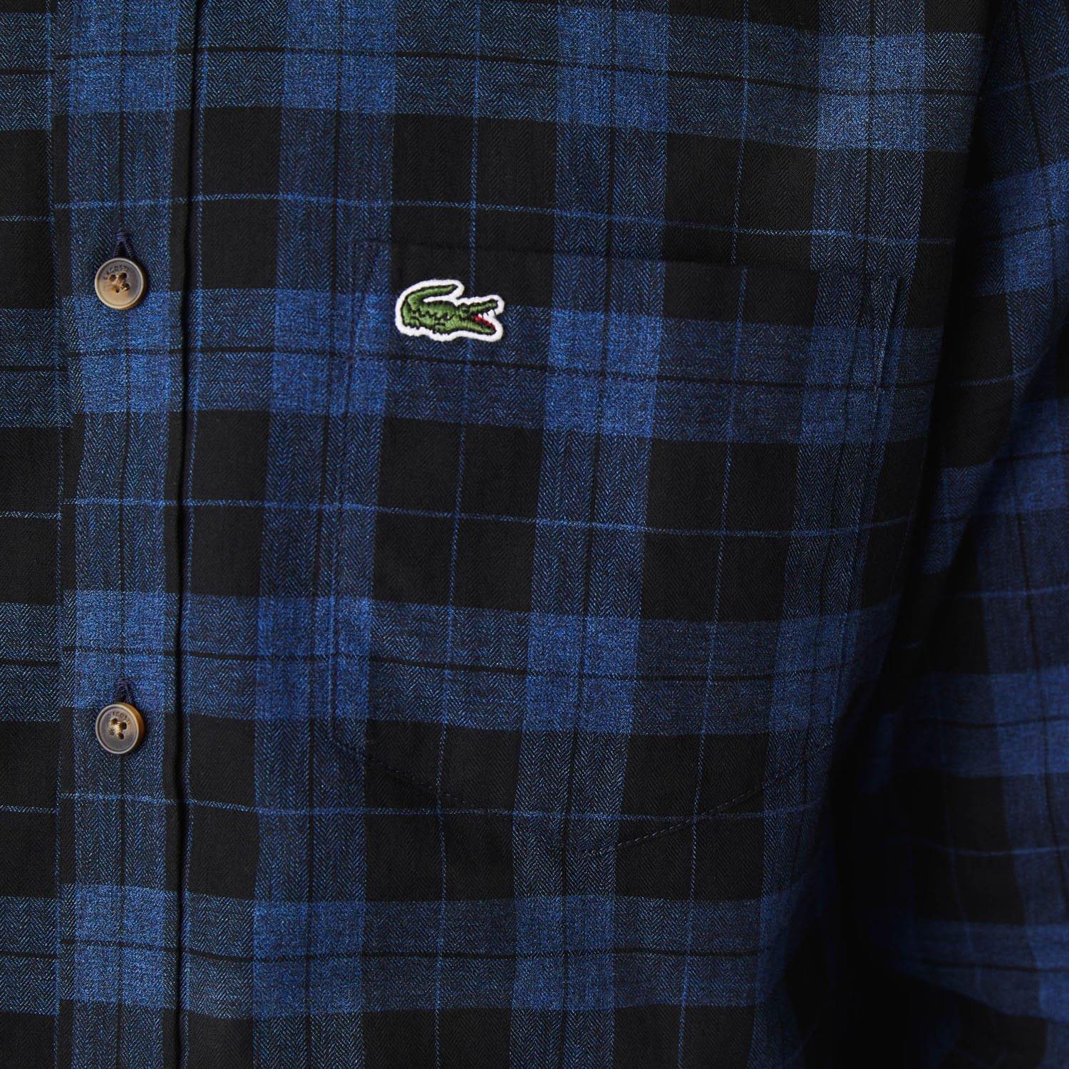 Multi Colour - Lacoste - Woven Long Sleeved Shirt - 5